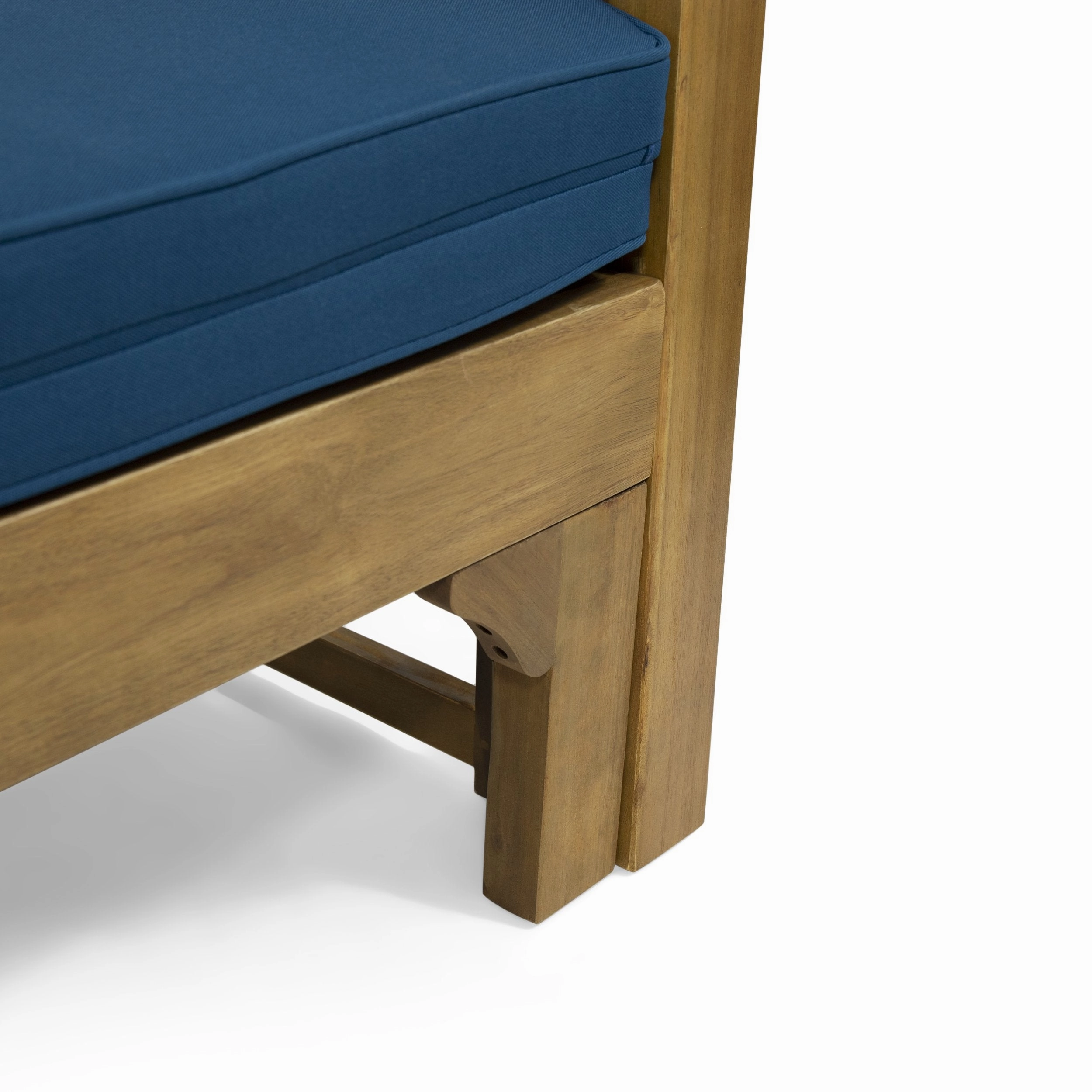 Outdoor Extendable Acacia Wood Daybed Sofa - NH518903