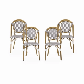 Outdoor French Bistro Chairs (Set of 4) - NH842313 outdoor lounge chair, patio sofa
