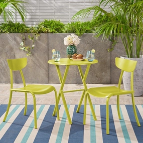 Outdoor Iron Bistro Set - NH278403 outdoor lounge chair, patio sofa