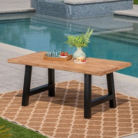 Outdoor Light Weight Concrete Dining Table - NH087303 outdoor lounge chair, patio sofa