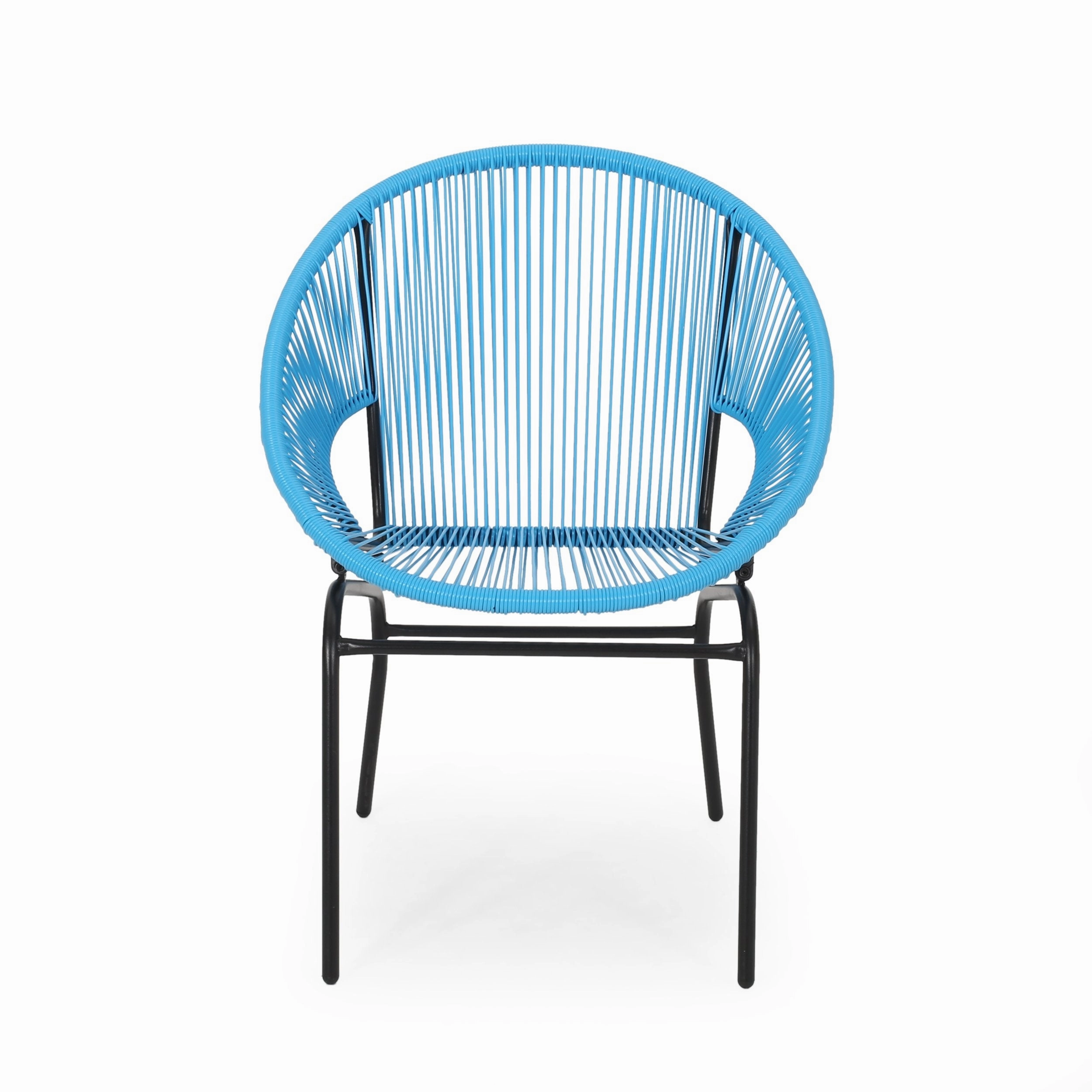 Outdoor Modern 2 Seater Faux Rattan Chat Set - NH280113