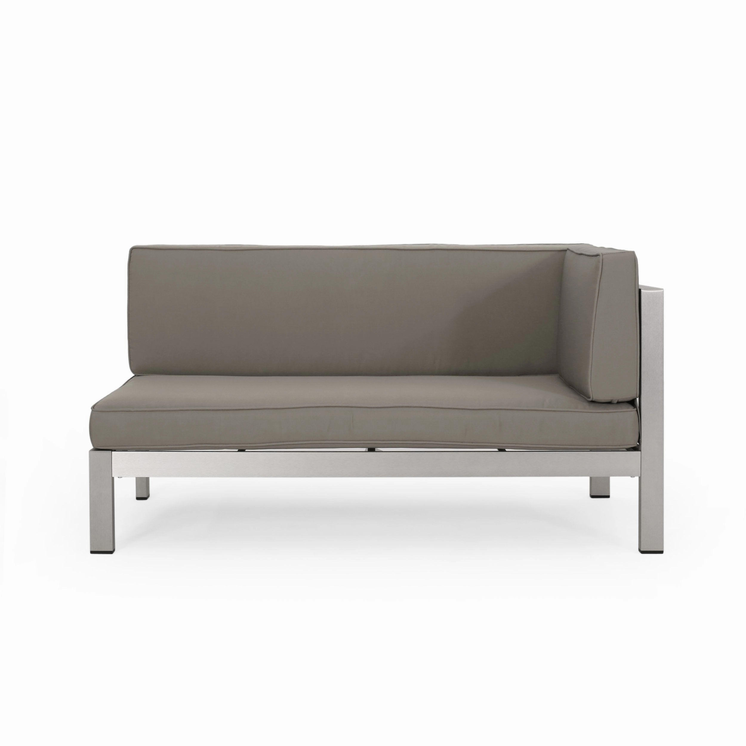 Outdoor Modern 5 Seater V-Shaped Sectional Sofa Set - NH207113