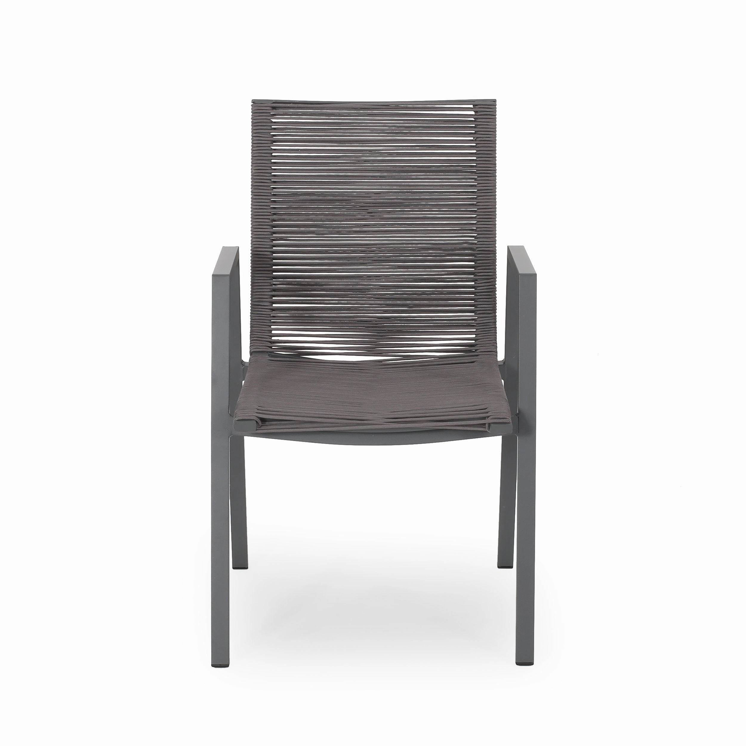 Outdoor Modern 6 Seater Dining Set - NH358013
