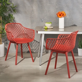 Outdoor Modern Dining Chair (Set of 2) - NH074213 outdoor lounge chair, patio sofa