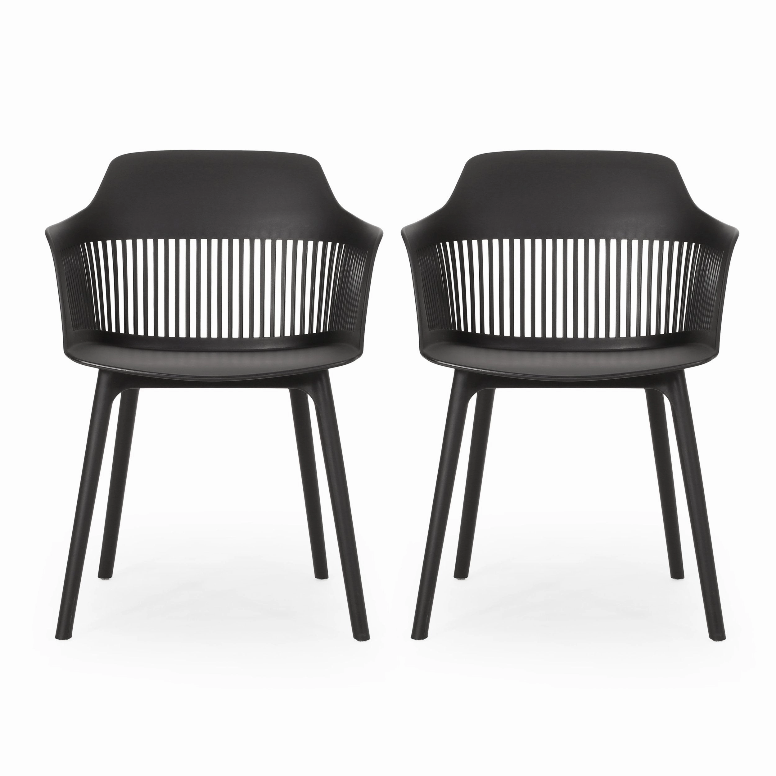 Outdoor Modern Dining Chair (Set of 2) - NH471213