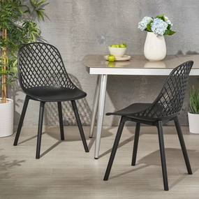 Outdoor Modern Dining Chair (Set of 2) - NH674213 outdoor lounge chair, patio sofa