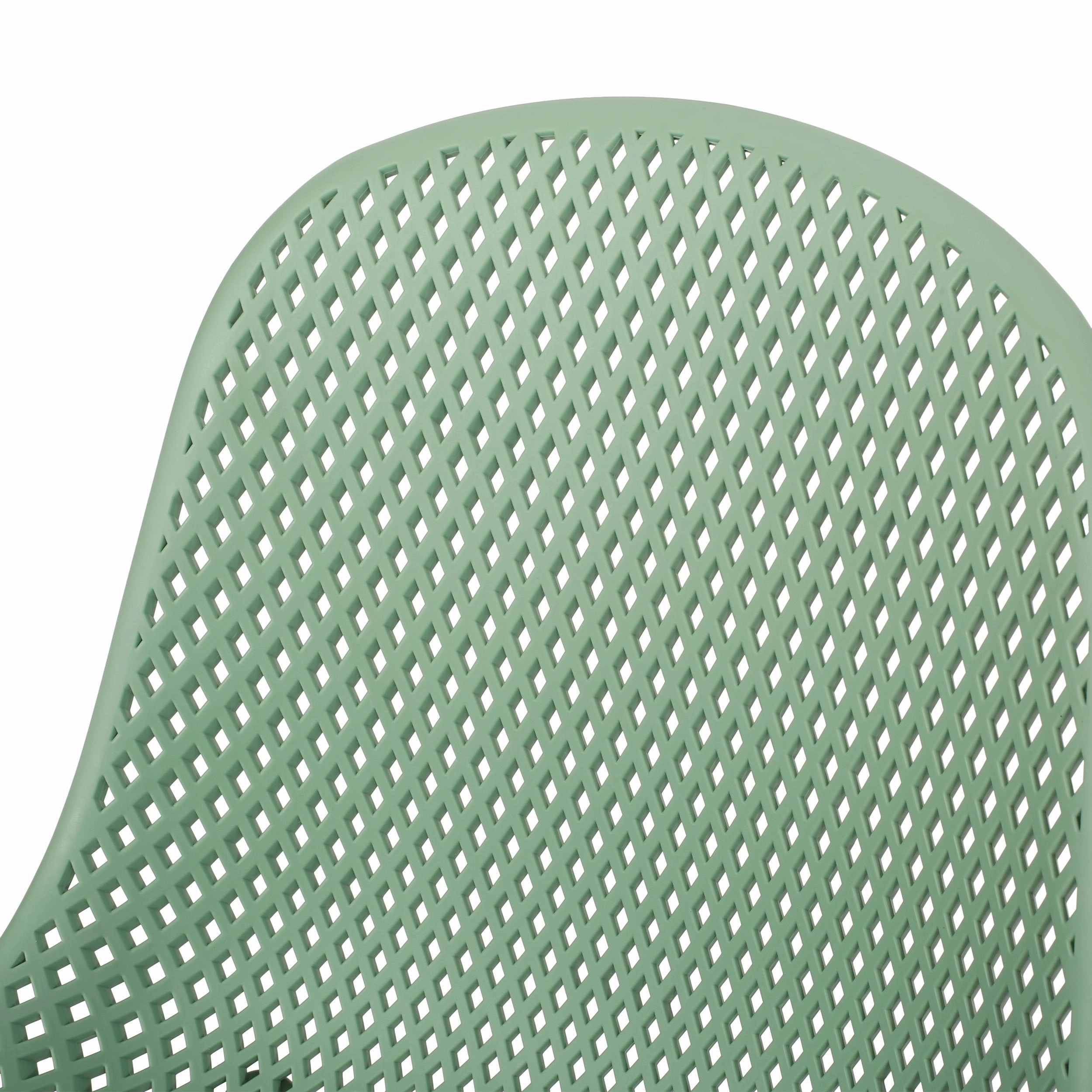 Outdoor Modern Dining Chair (Set of 2) - NH854213