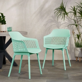 Outdoor Modern Dining Chair (Set of 2) - NH871213 outdoor lounge chair, patio sofa