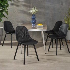 Outdoor Modern Dining Chair (Set of 4) - NH164213 outdoor lounge chair, patio sofa