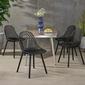 Outdoor Modern Dining Chair (Set of 4) - NH974213 outdoor lounge chair, patio sofa