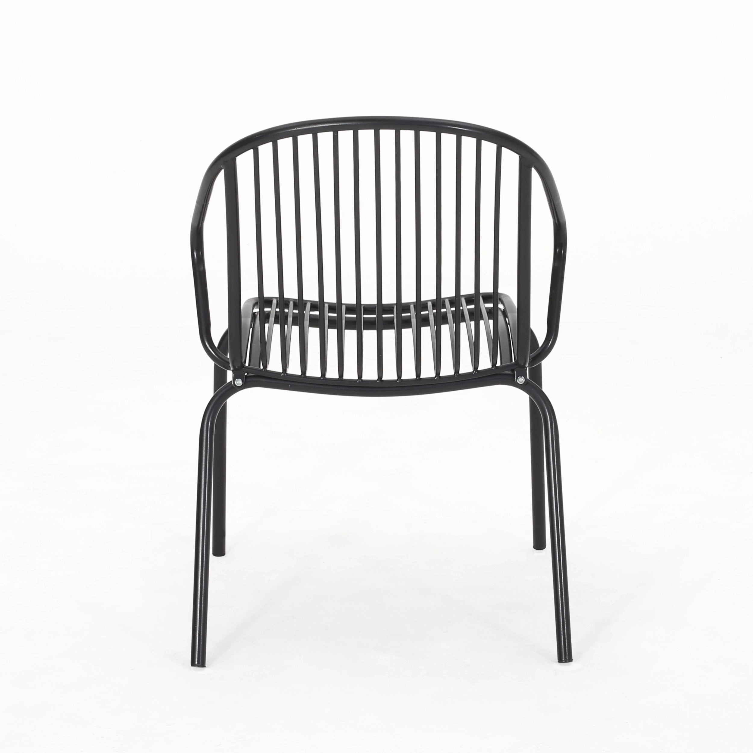 Outdoor Modern Iron Club Chair (Set of 2) - NH417013