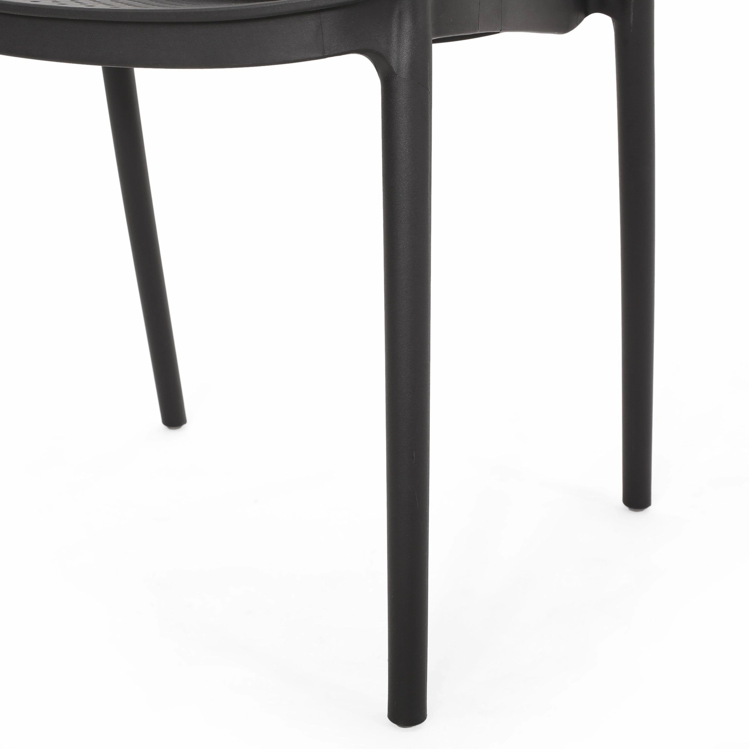 Outdoor Modern Stacking Dining Chair (Set of 4) - NH542213