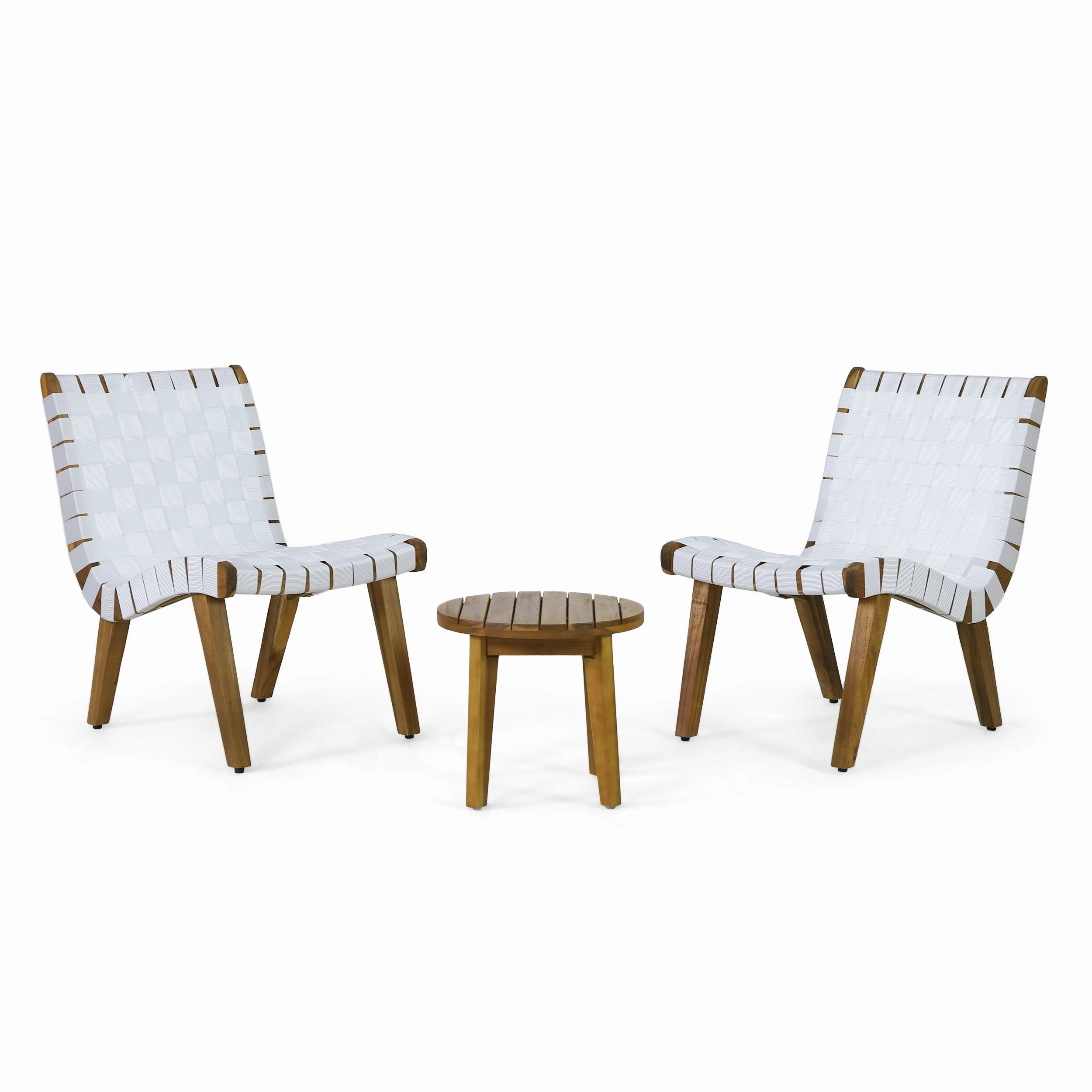 Outdoor Rope Weave Chat Set - NH402413 outdoor furniture, garden bench