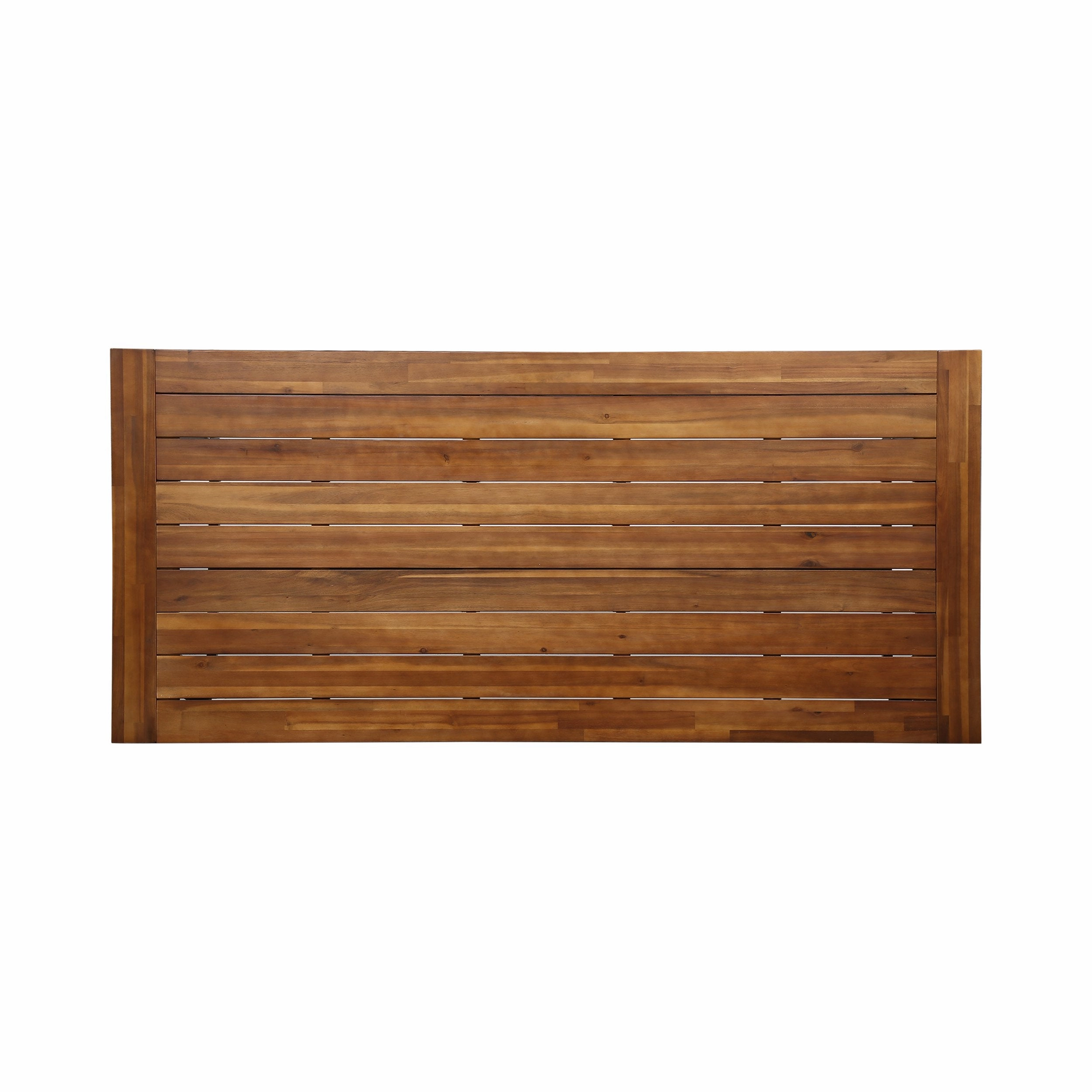 Outdoor Rustic Acacia Wood 8 Seater Dining Set with Dining Bench - NH669013