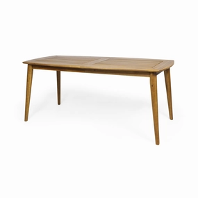 Outdoor Rustic Acacia Wood Dining Table - NH802313 outdoor lounge chair, patio sofa