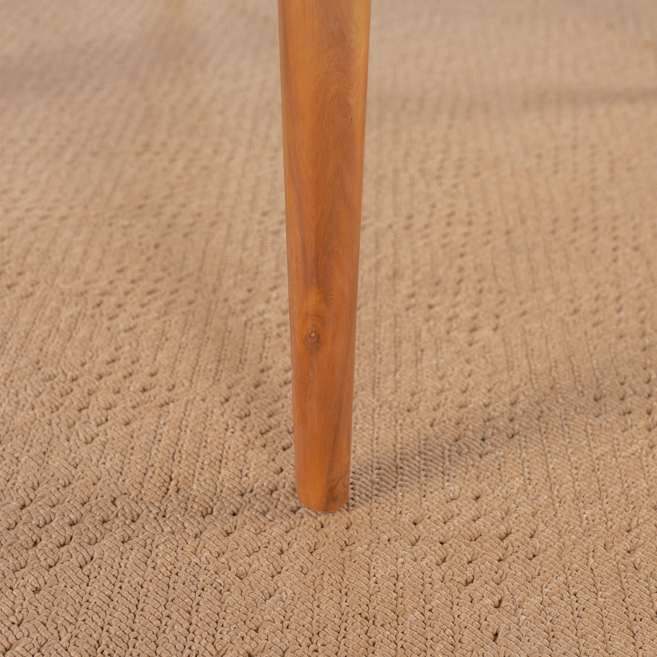 Outdoor Square Acacia Wood Dining Table with Straight Legs - NH660503