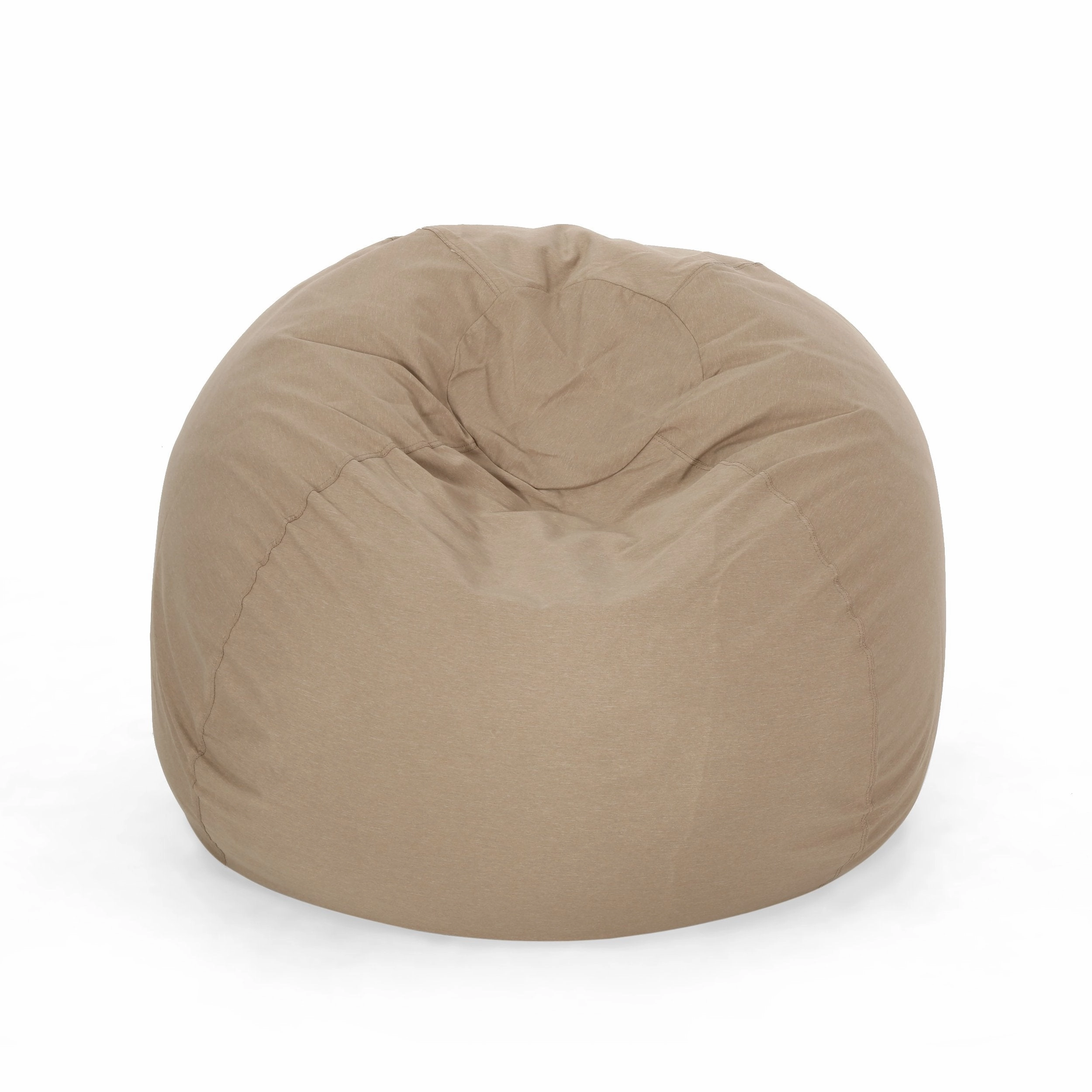 Outdoor Water Resistant 4.5 Bean Bag and 2 Ottoman Pouf Set - NH510803
