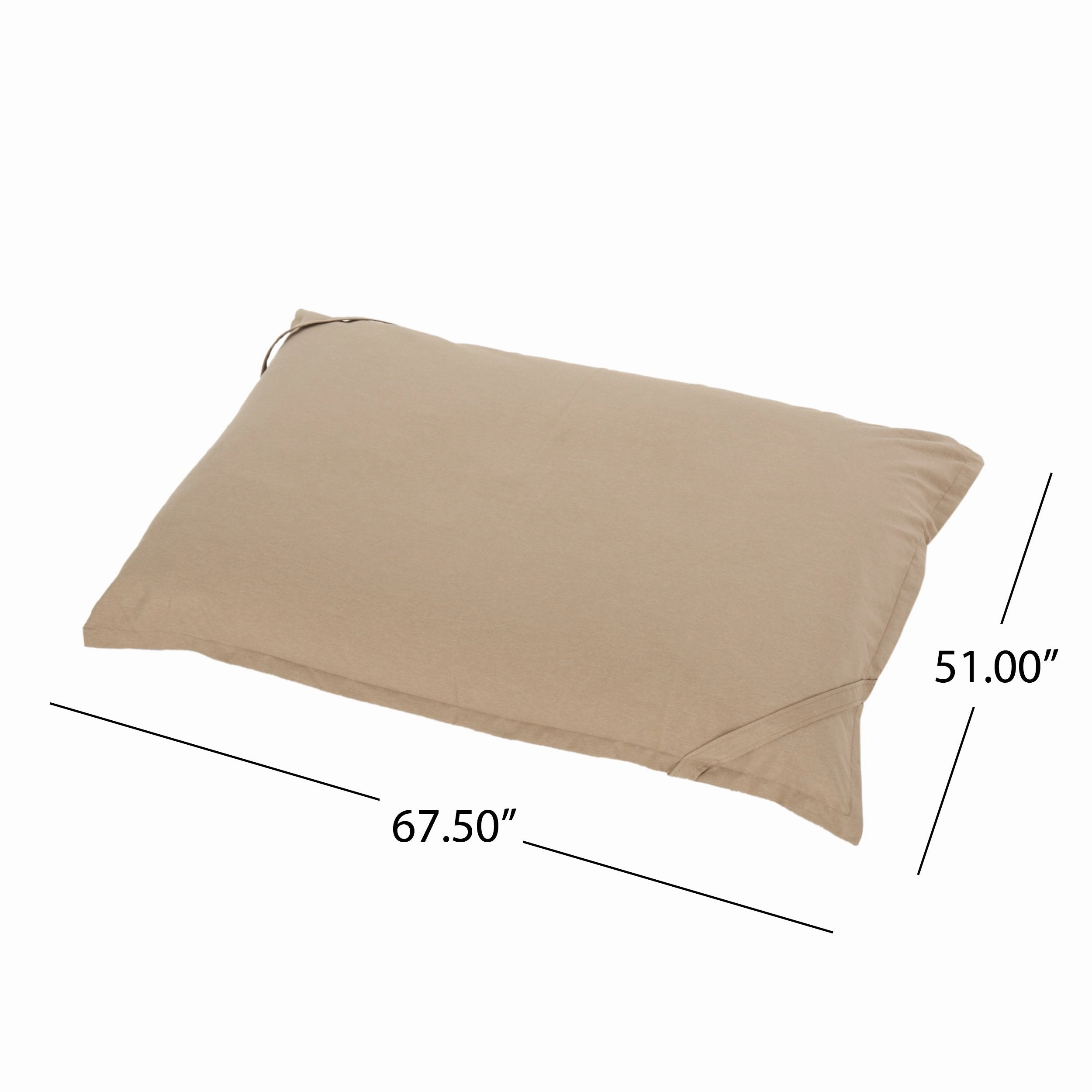 Outdoor Water Resistant 5.5X4 Lounger Bean Bag - NH820803