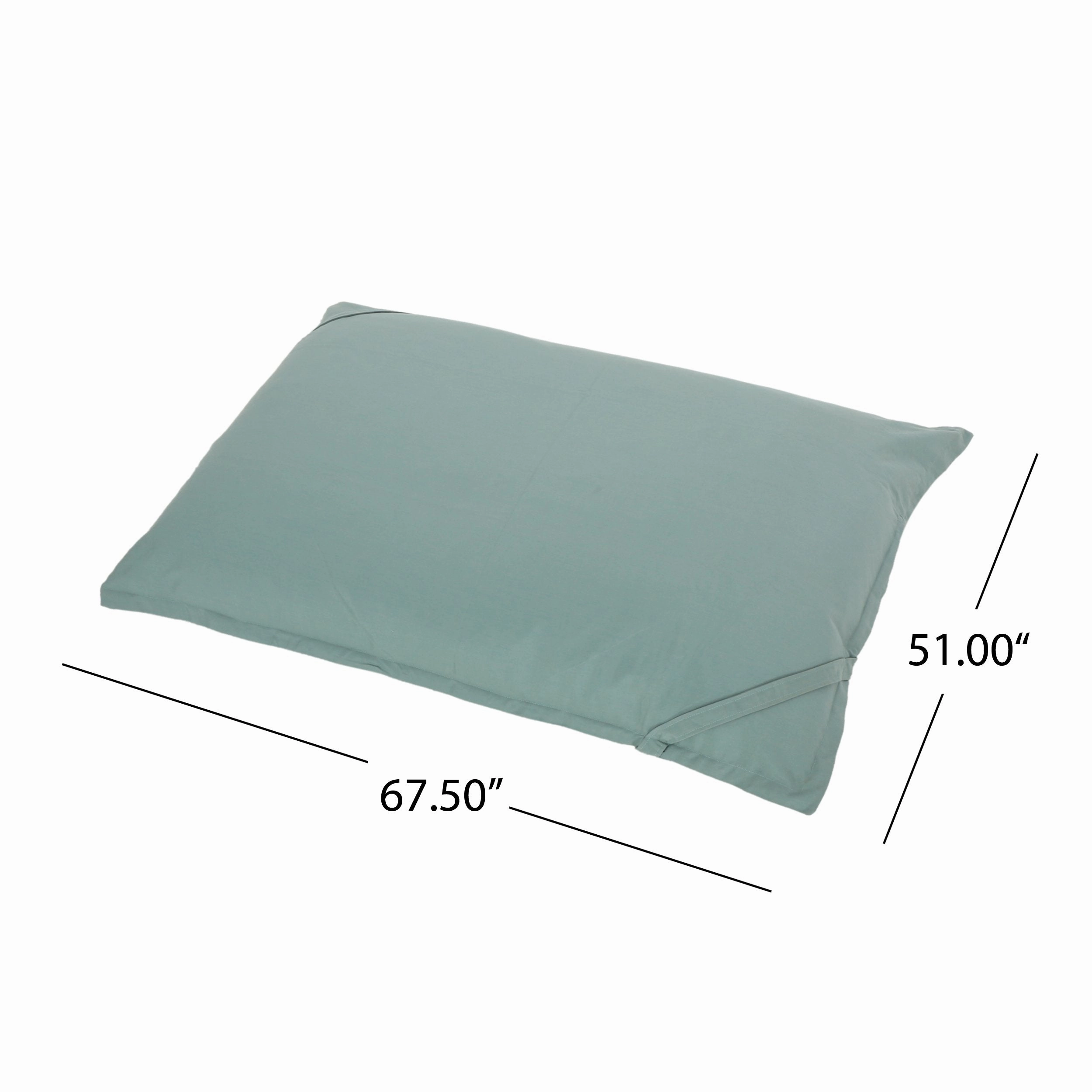 Outdoor Water Resistant 5.5X4 Lounger Bean Bag - NH820803