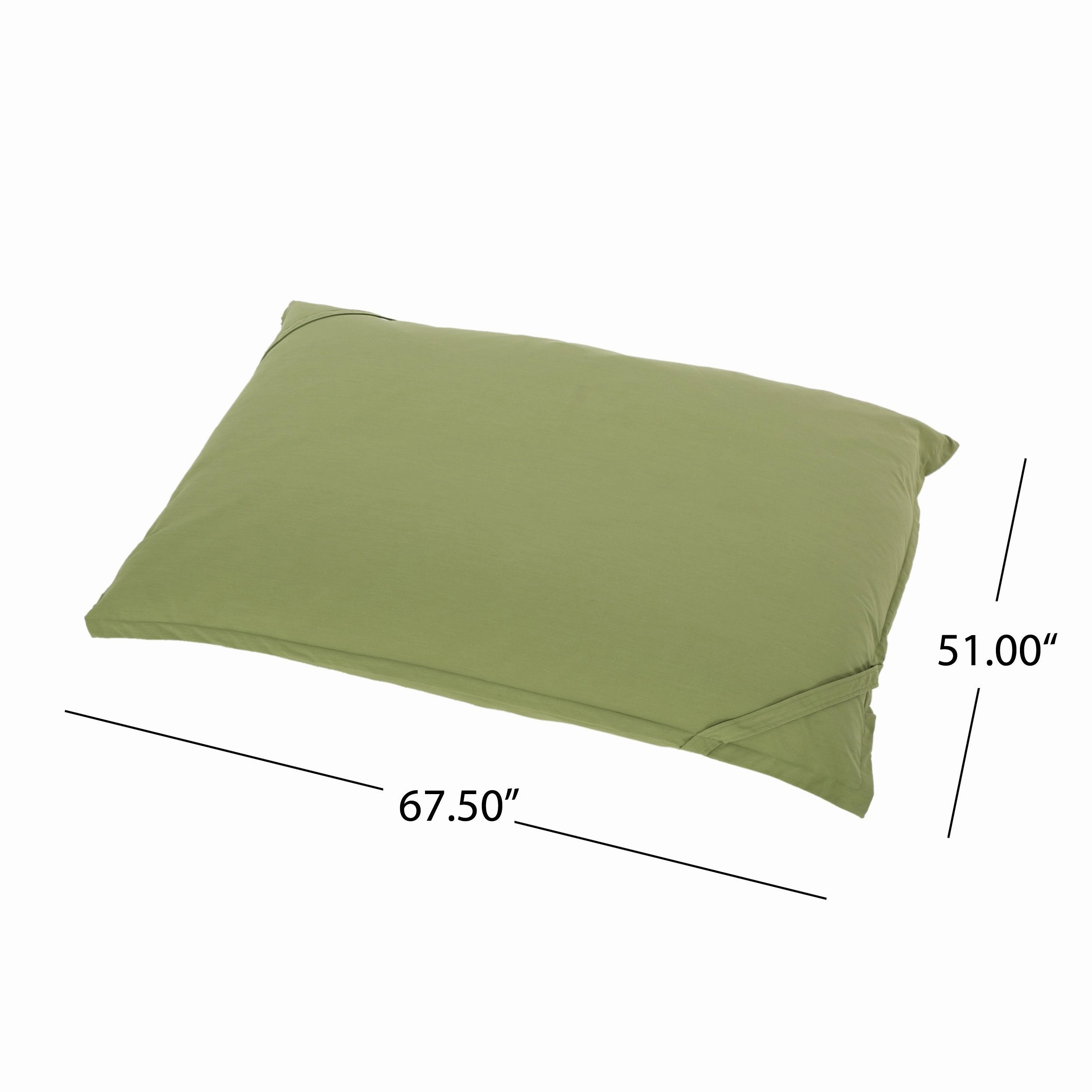 Outdoor Water Resistant 5.5X4 Lounger Bean Bag - NH820803