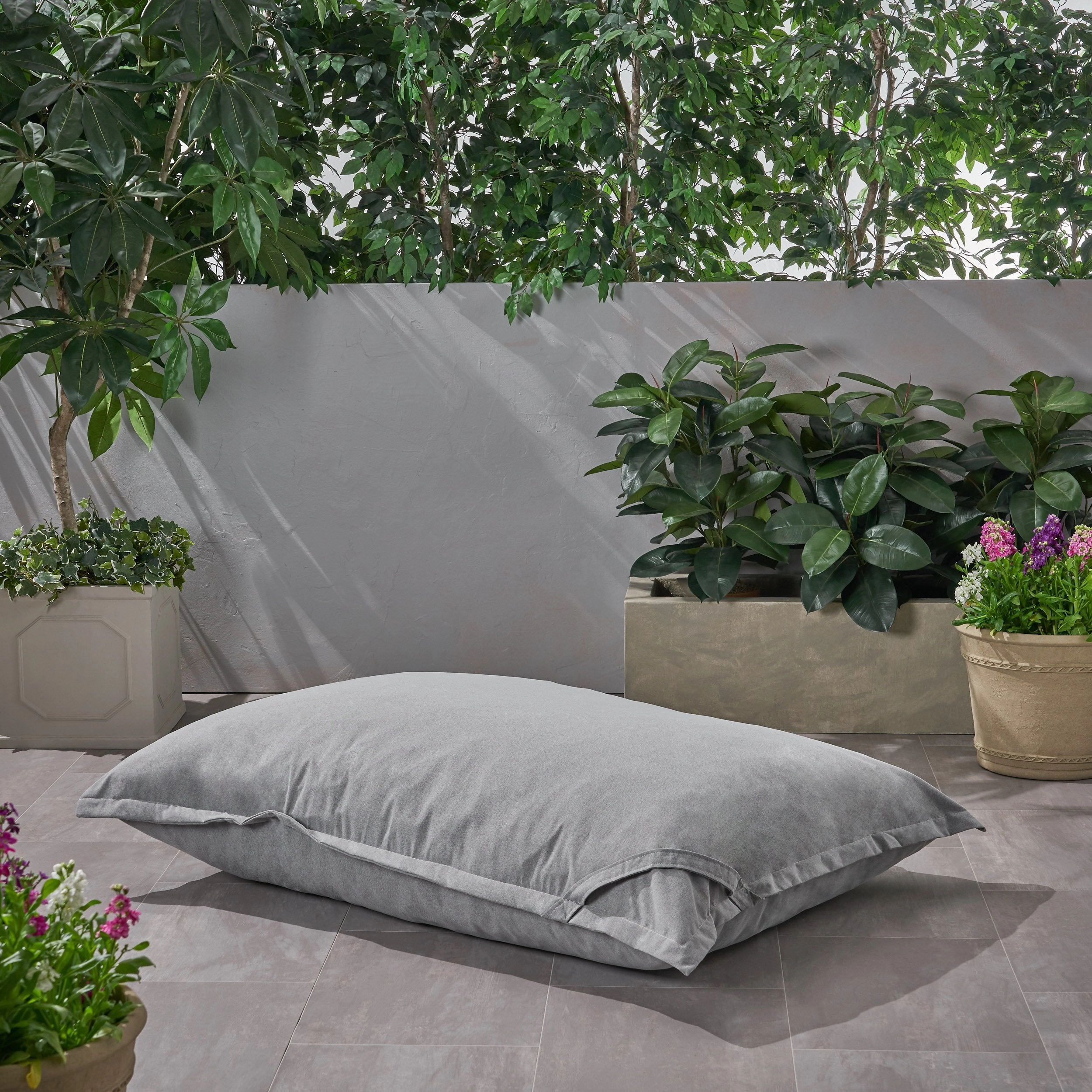 Outdoor Water Resistant 5.5X4 Lounger Bean Bag - NH820803
