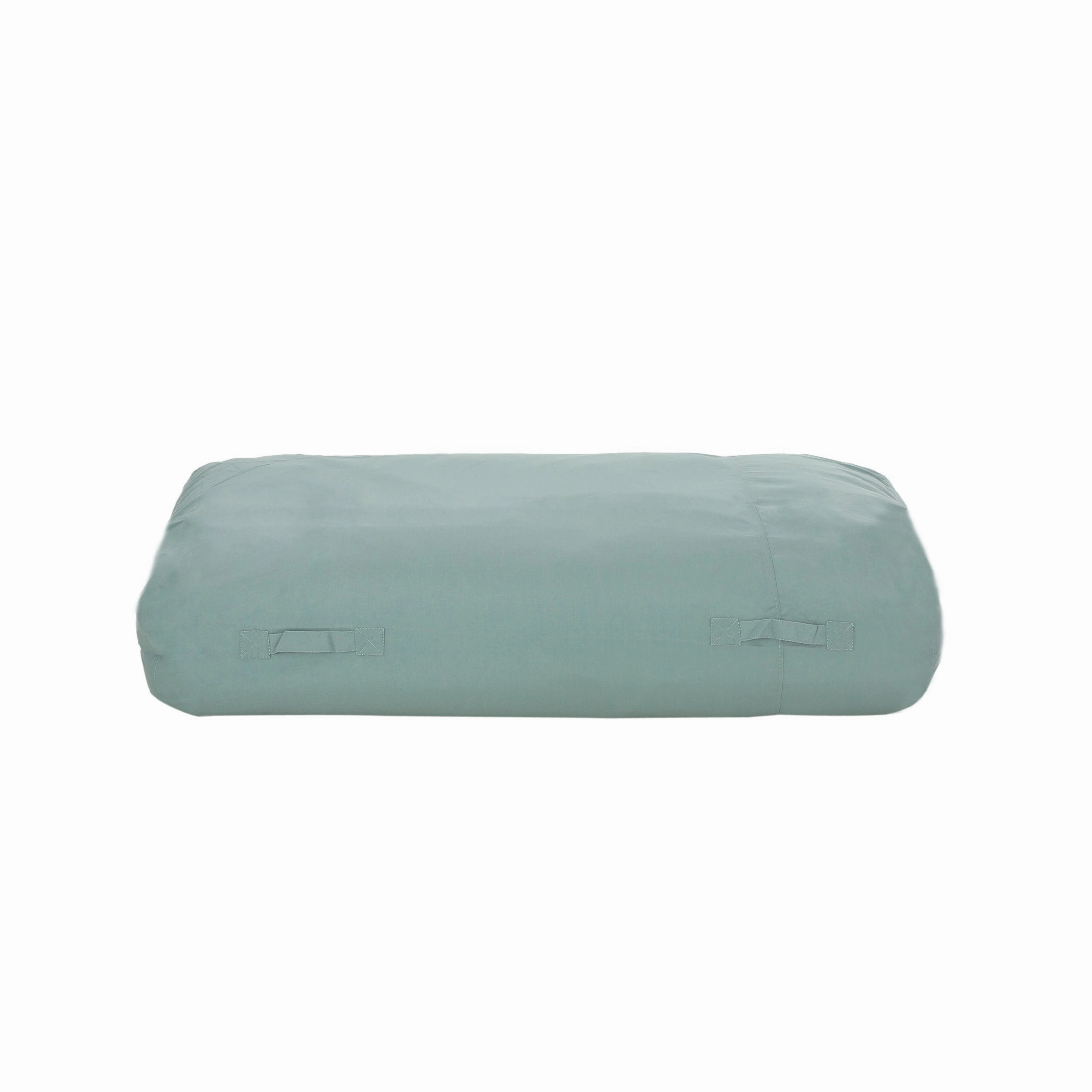 Outdoor Water Resistant 6X3 Lounger Bean Bag and 18" Throw Pillows Set - NH250803