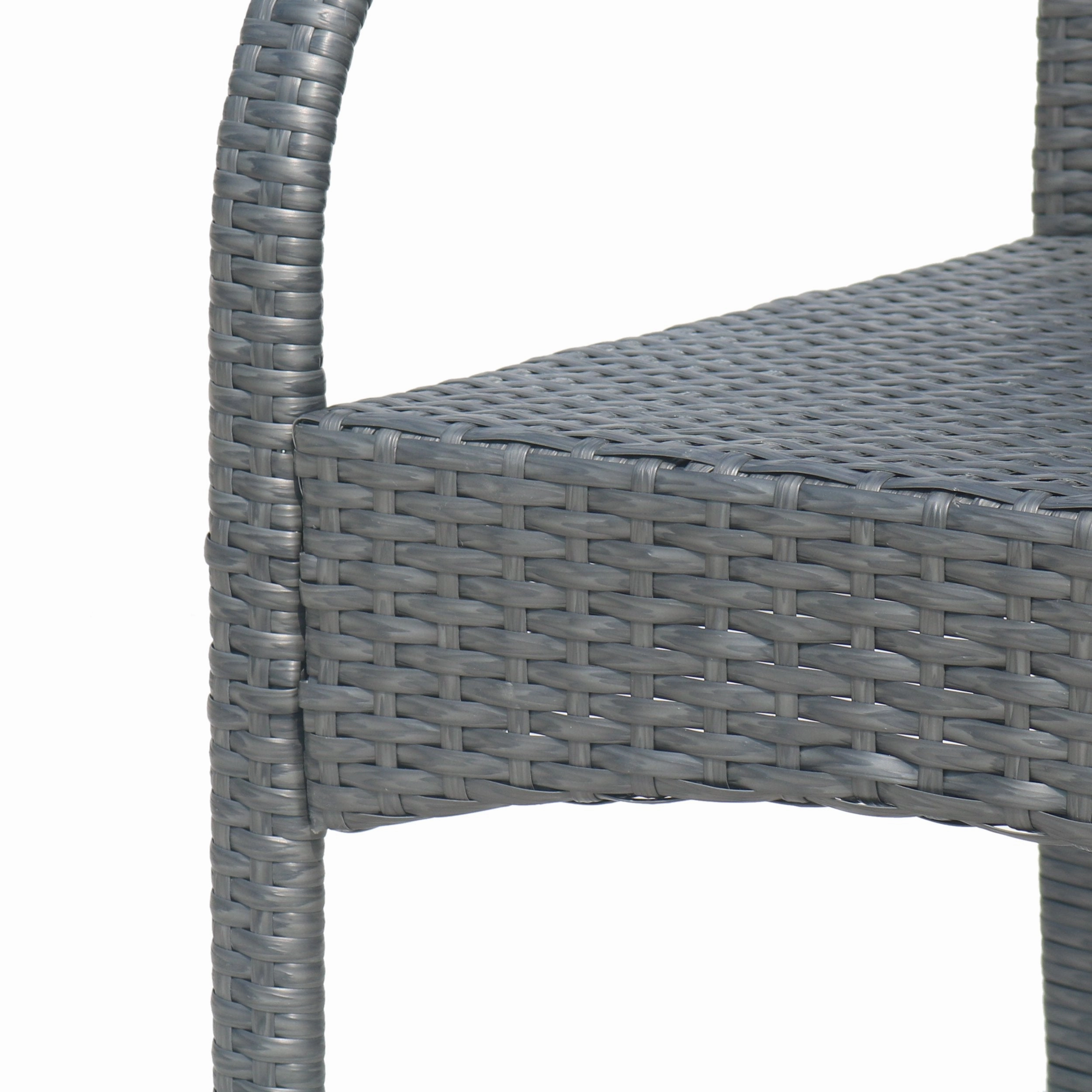 Outdoor Wicker Barstool Chair (Set of 2) - NH243113