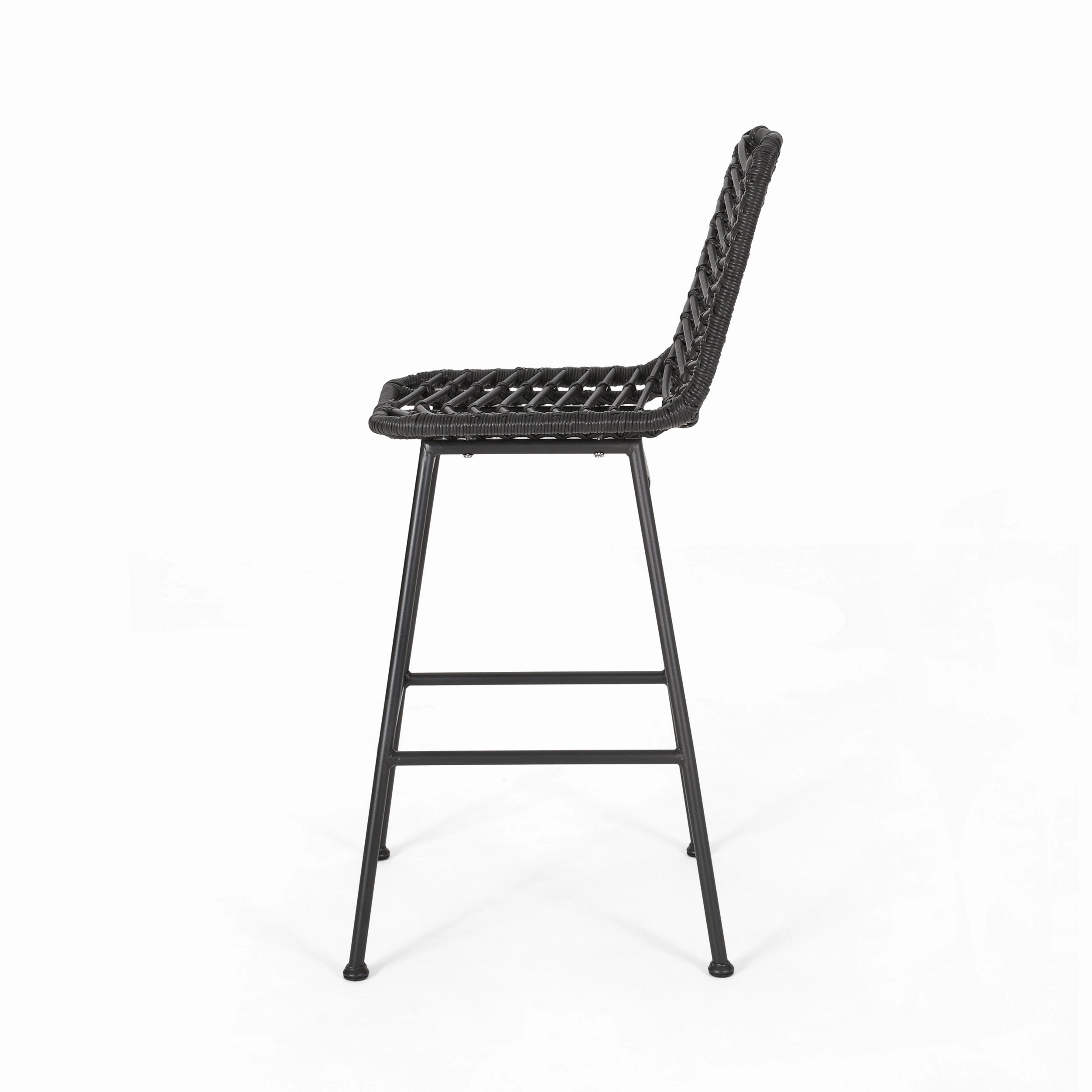 Outdoor Wicker Barstools (Set of 2) - NH189903