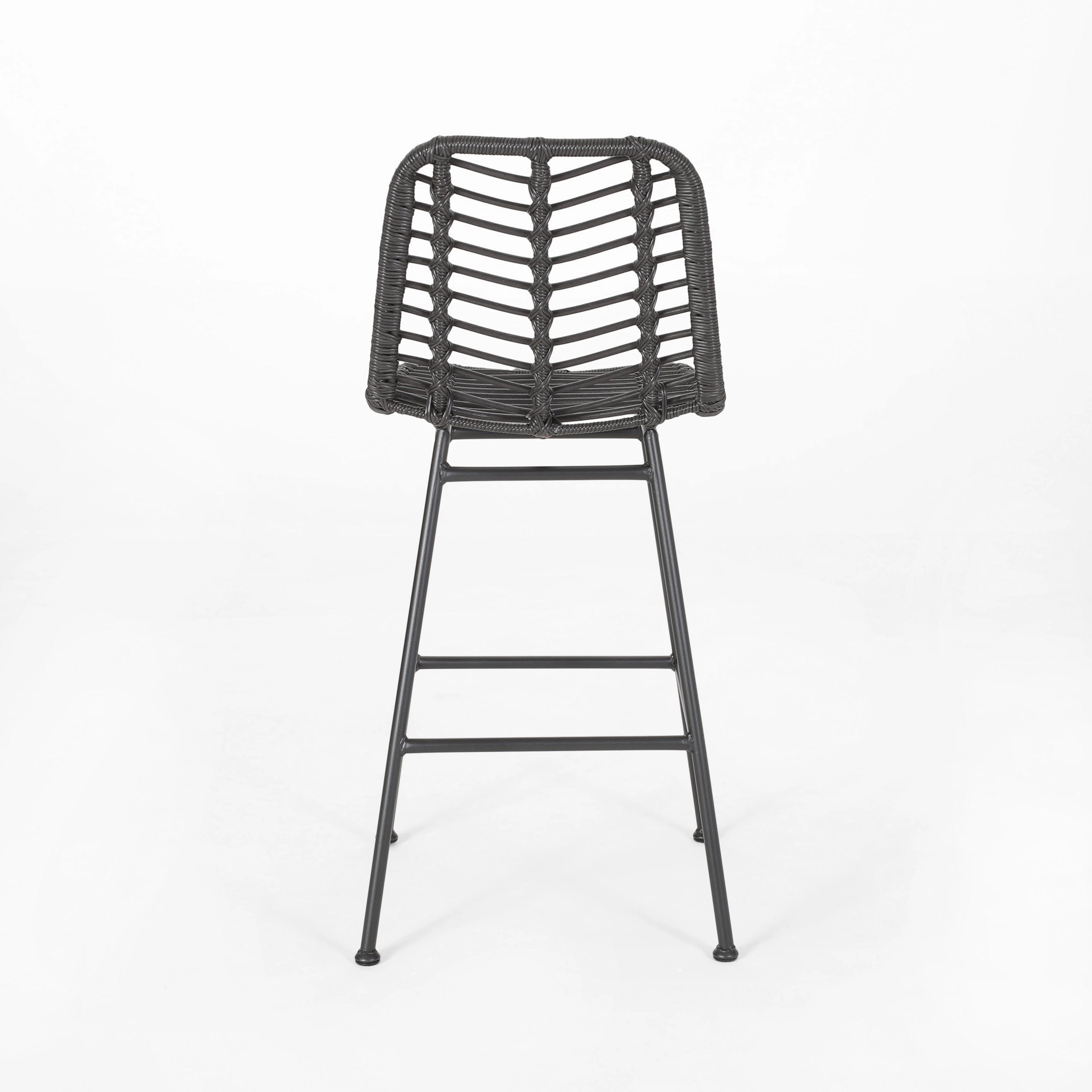Outdoor Wicker Barstools (Set of 2) - NH189903