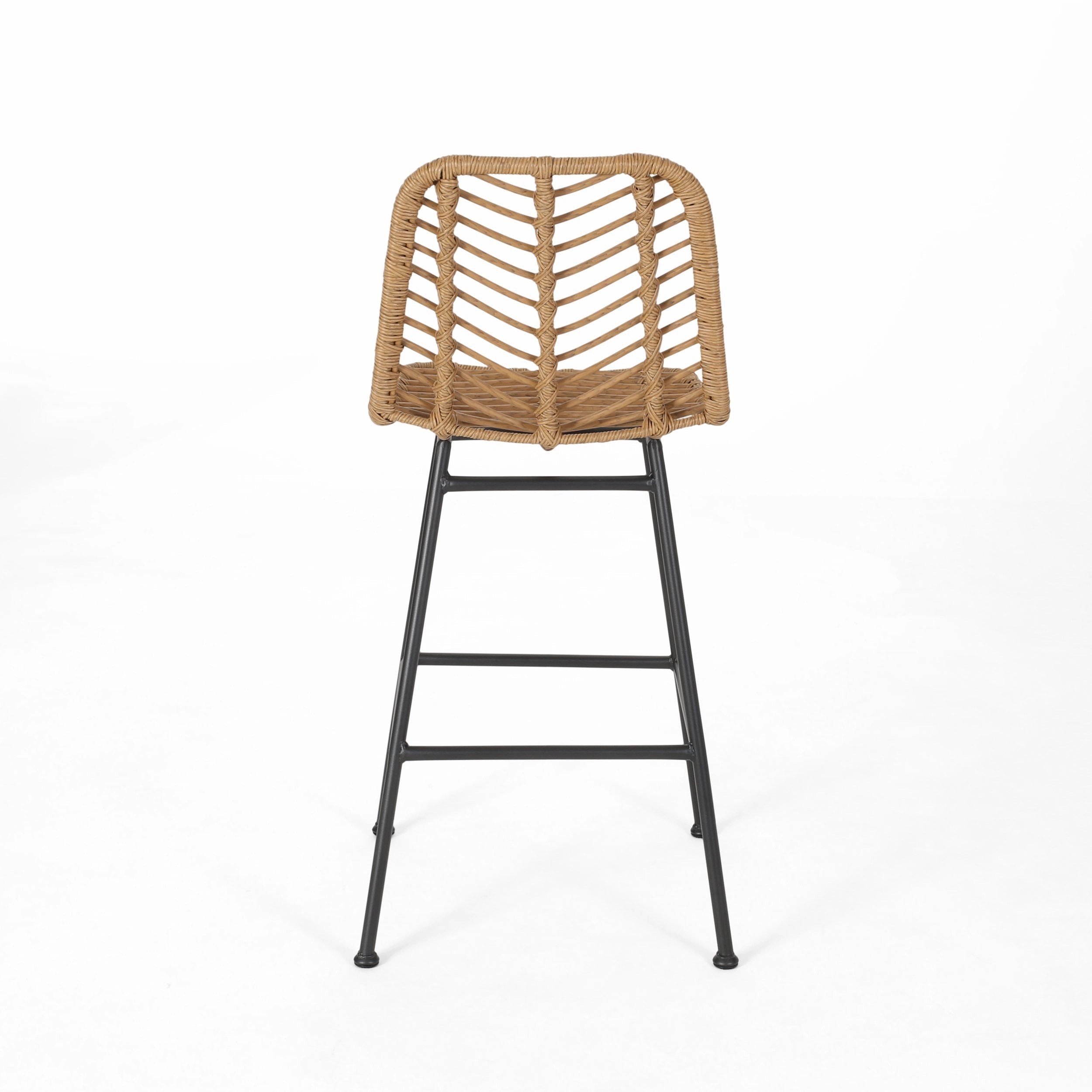 Outdoor Wicker Barstools (Set of 2) - NH189903