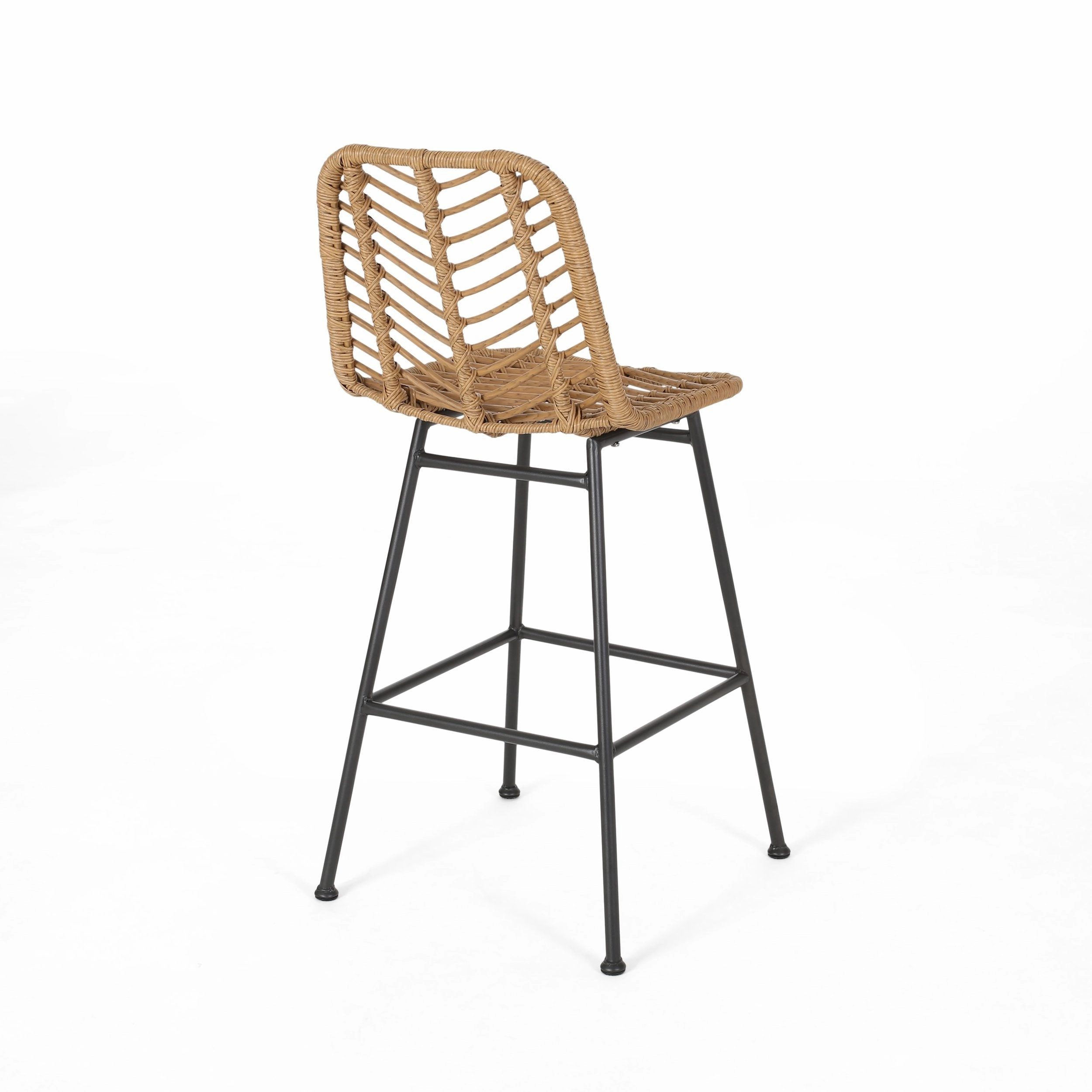 Outdoor Wicker Barstools (Set of 2) - NH189903