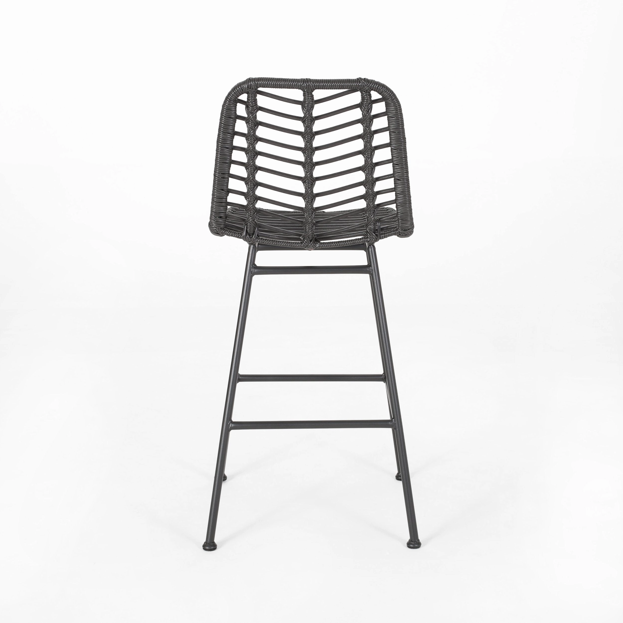Outdoor Wicker Barstools (Set of 2) - NH189903