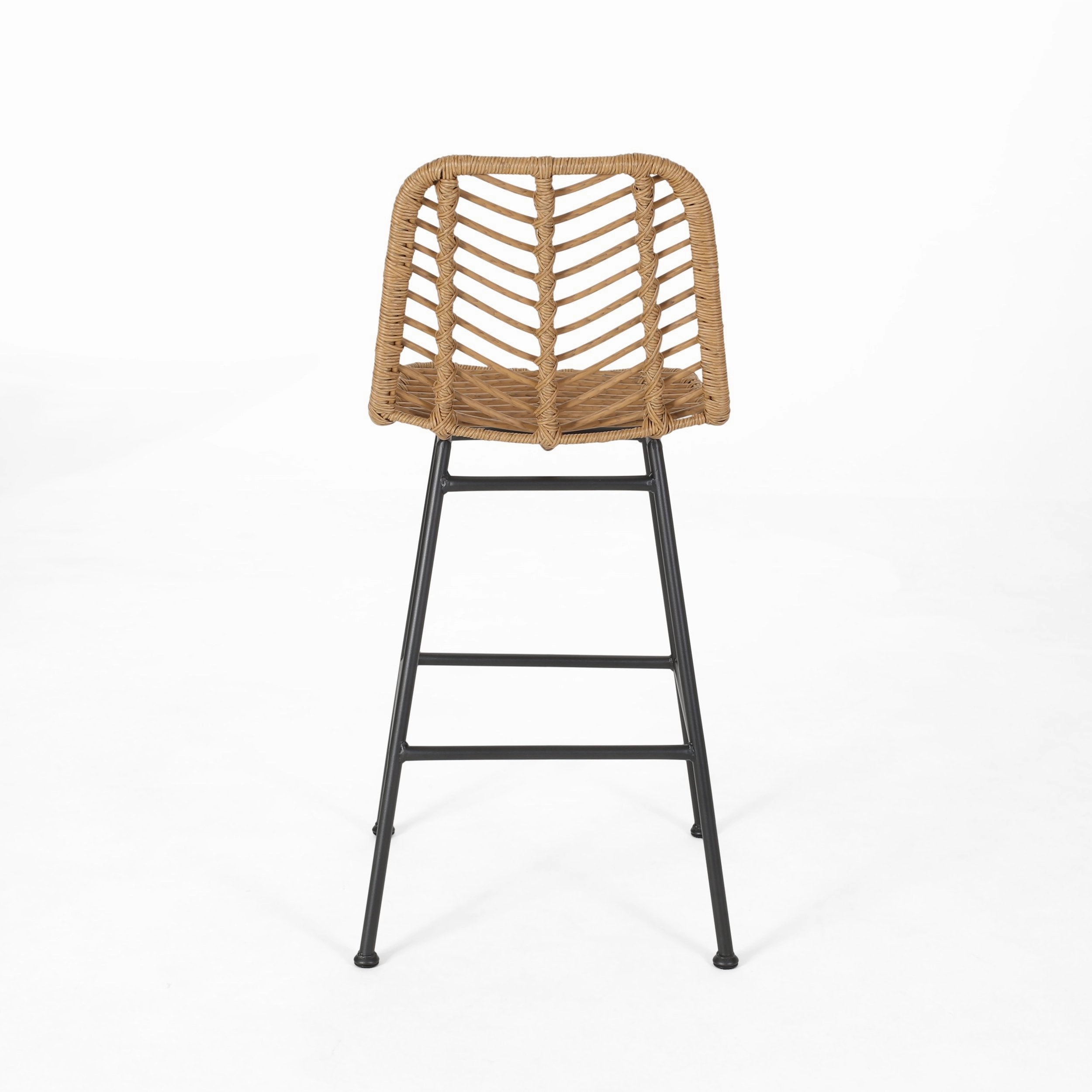 Outdoor Wicker Barstools (Set of 2) - NH189903