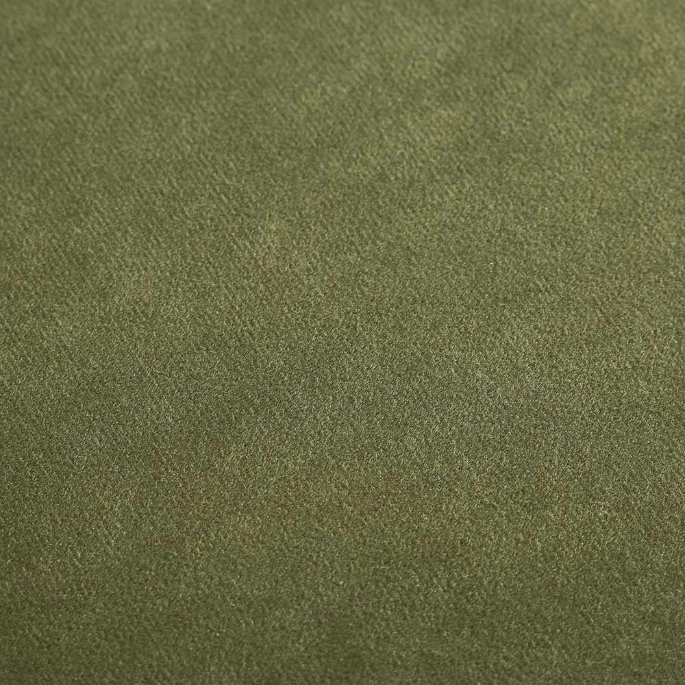 Pienza Cane Sofa Bed, Moss Green Velvet with Walnut Frame