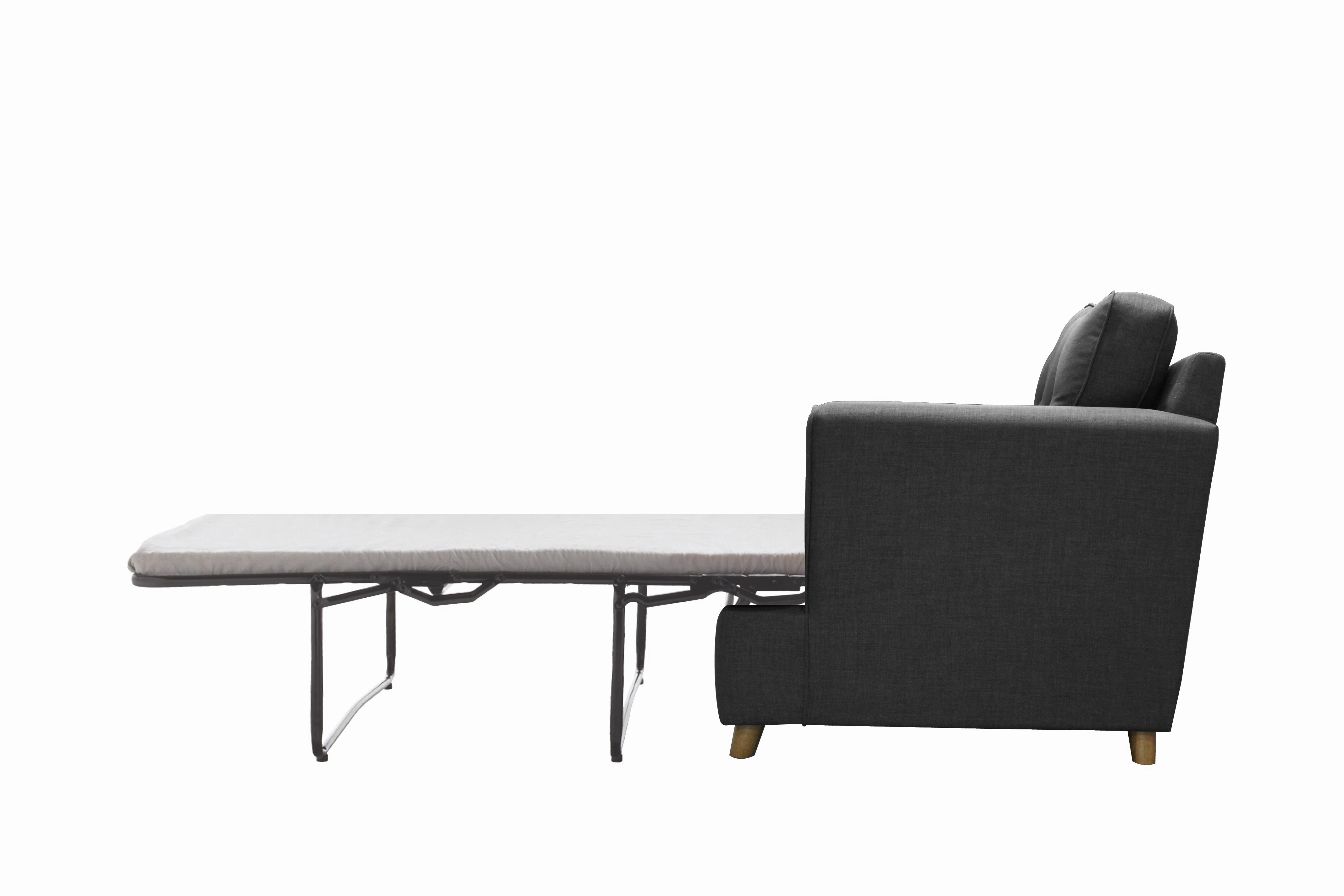 Poppy | Sofa Bed | Linoso Charcoal