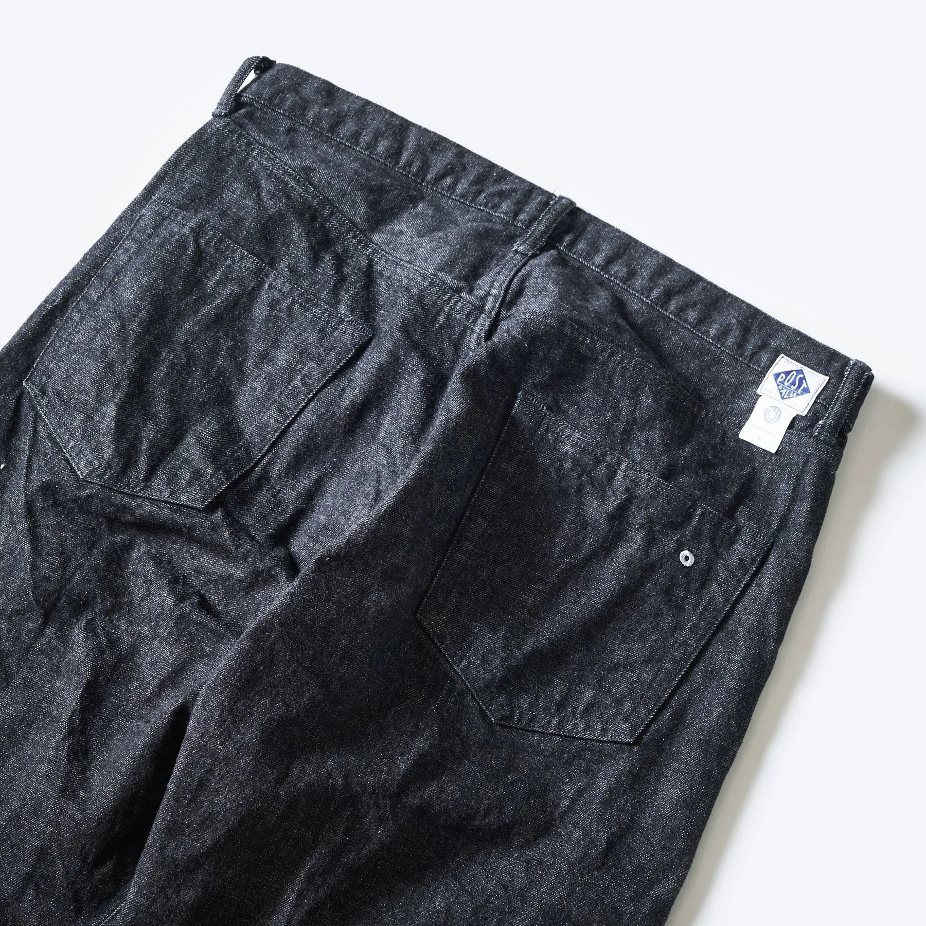 Post O'Alls No.1 Five Pocket 12 oz. selvedge - Black