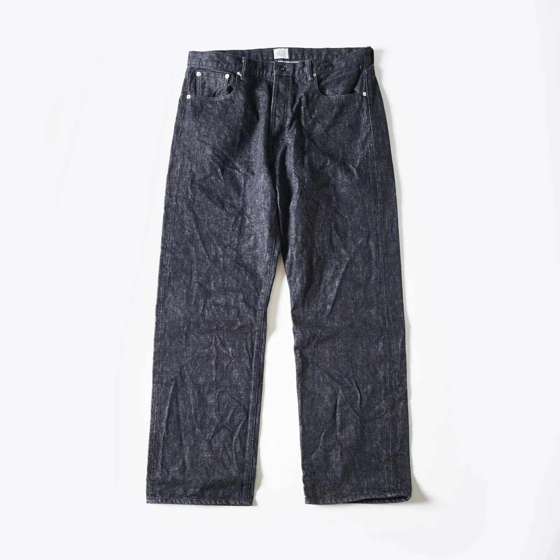 Post O'Alls No.1 Five Pocket 12 oz. selvedge - Black