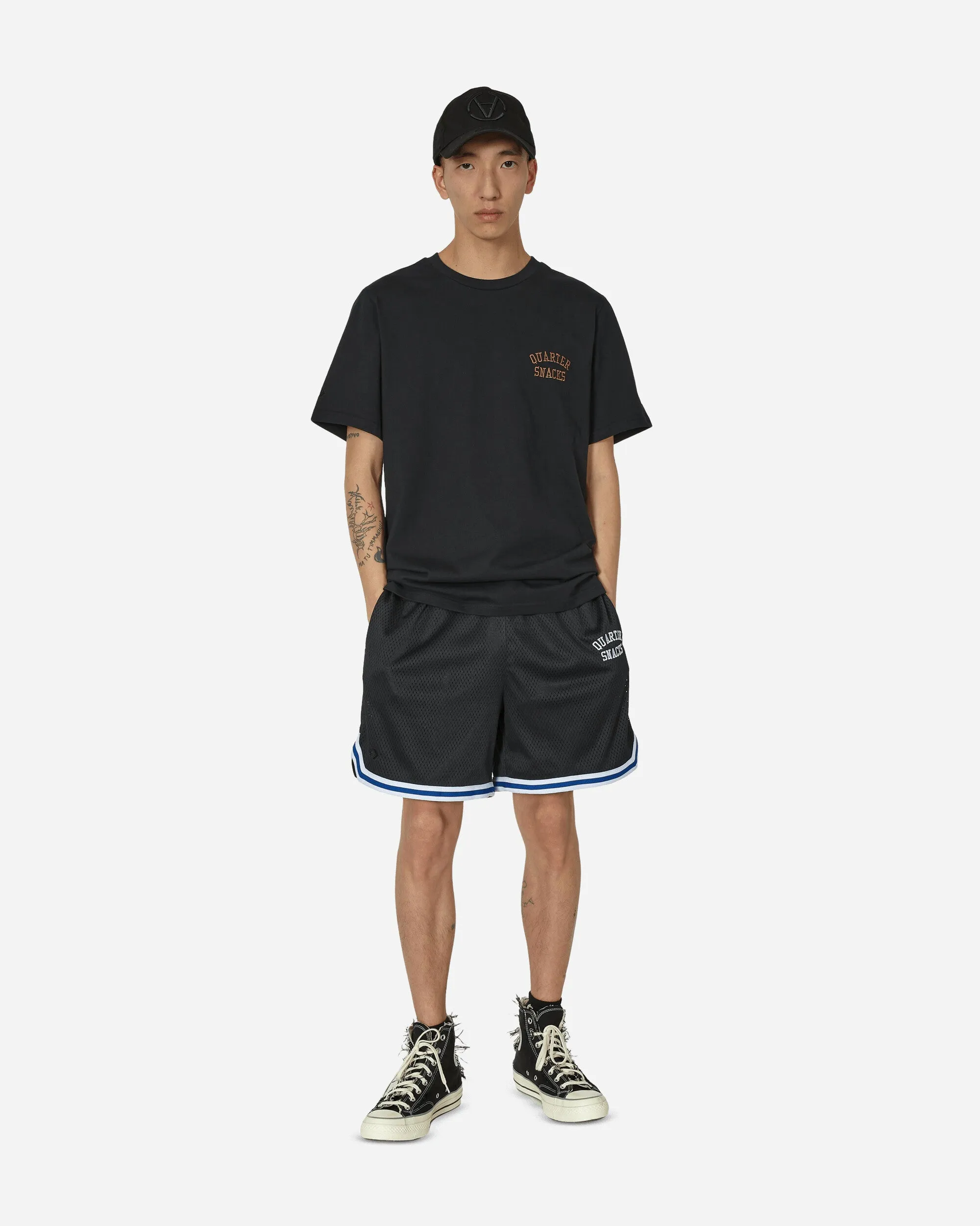Quartersnacks T-Shirt Black