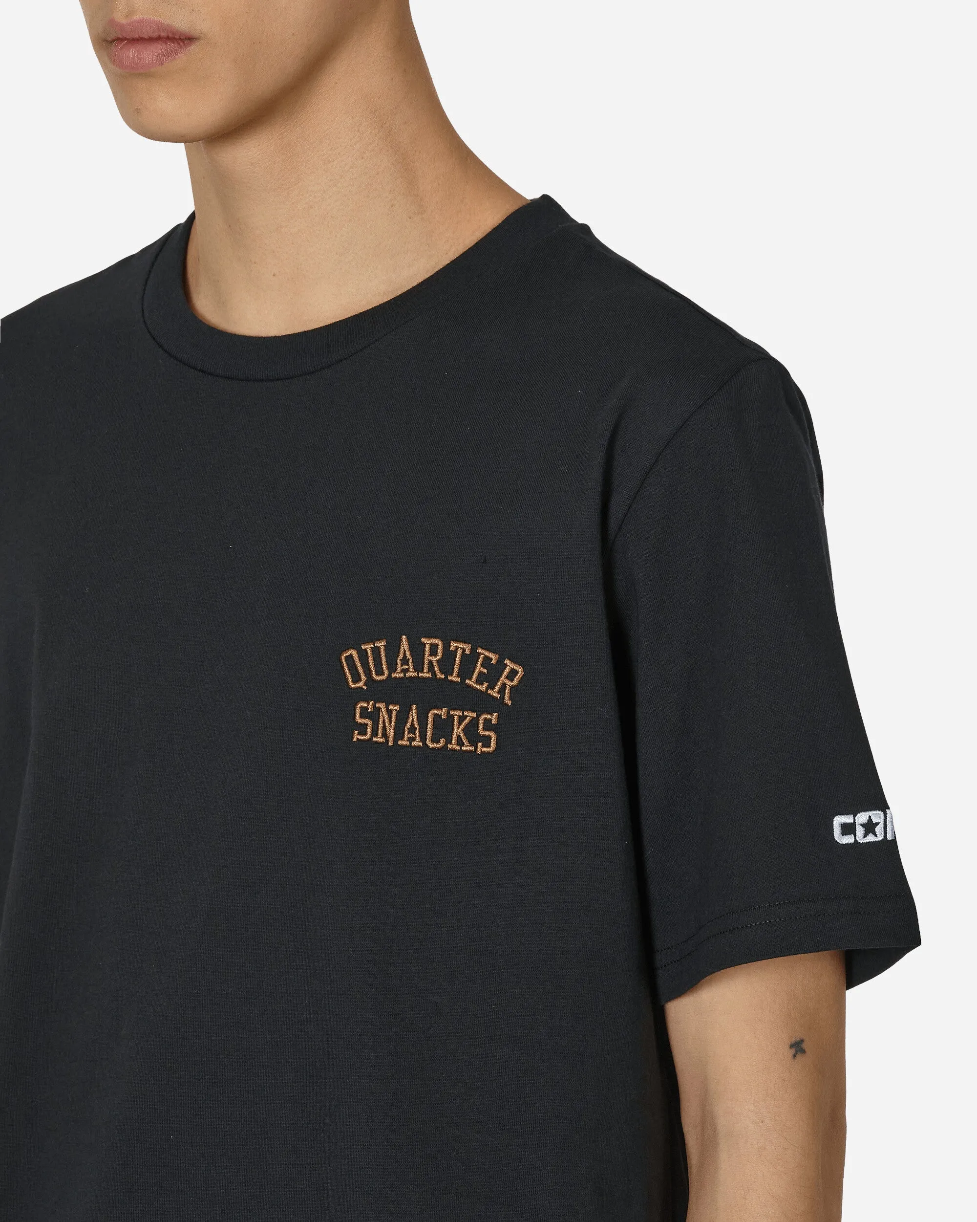 Quartersnacks T-Shirt Black
