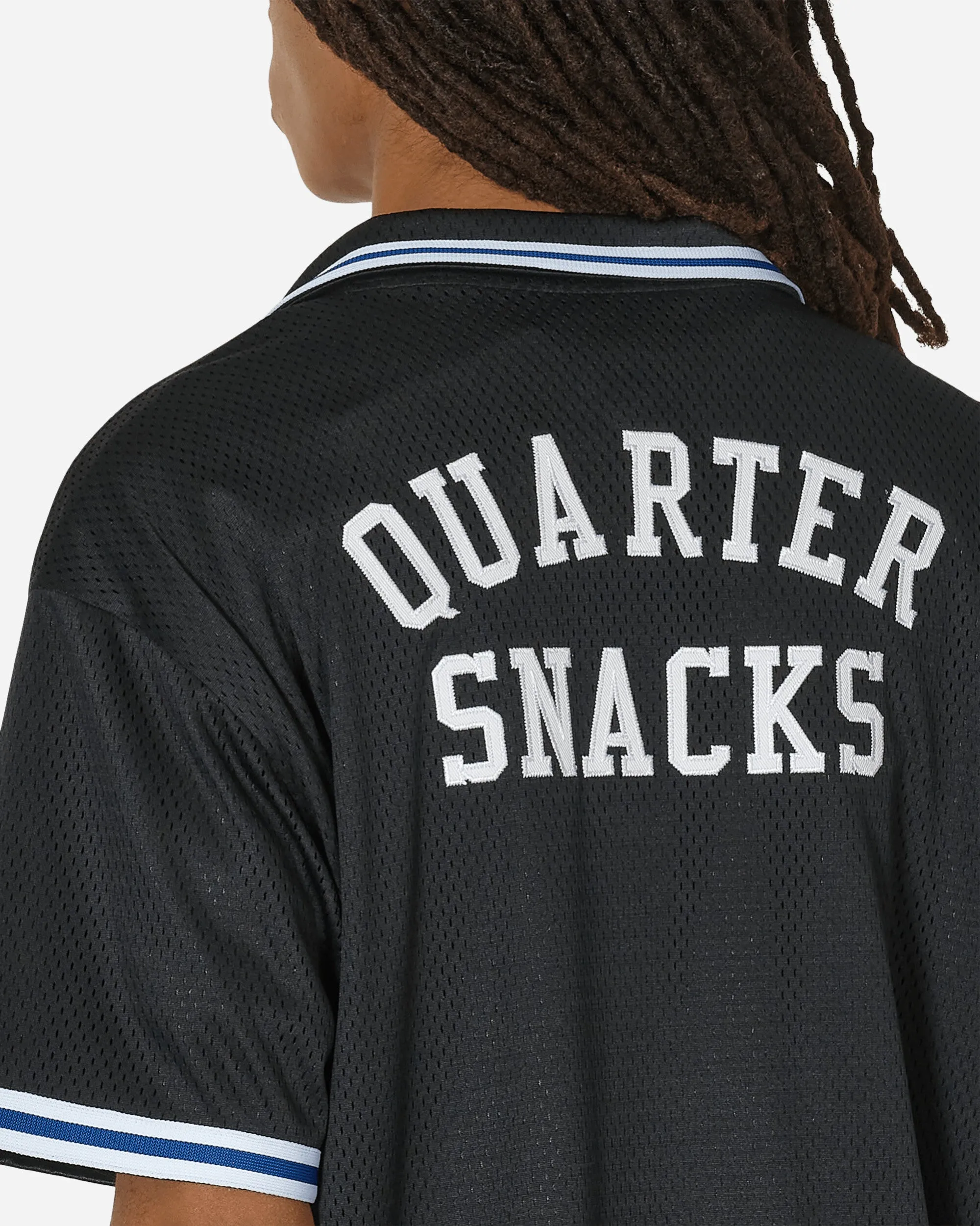 Quartersnacks Warm Up Top Black