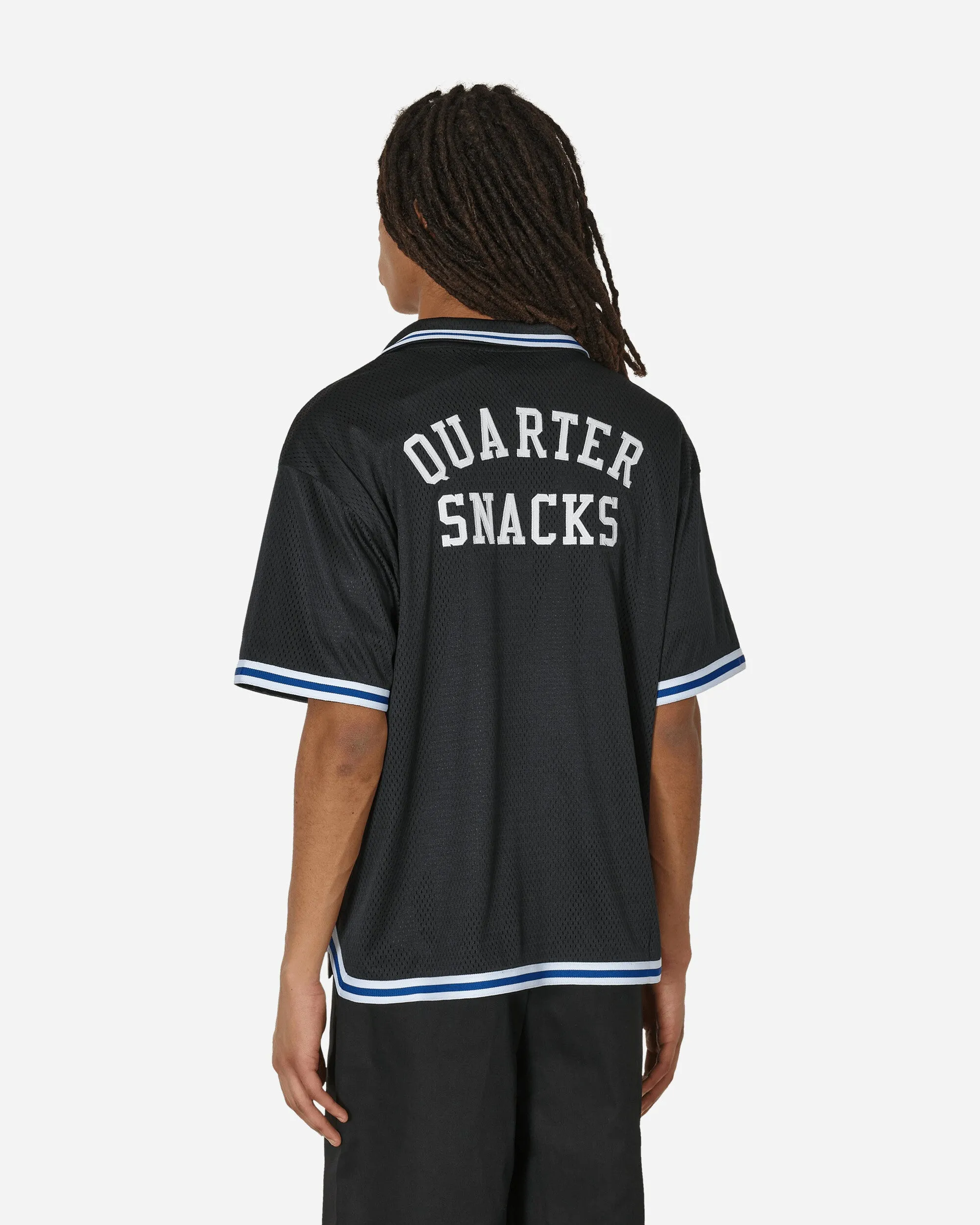 Quartersnacks Warm Up Top Black