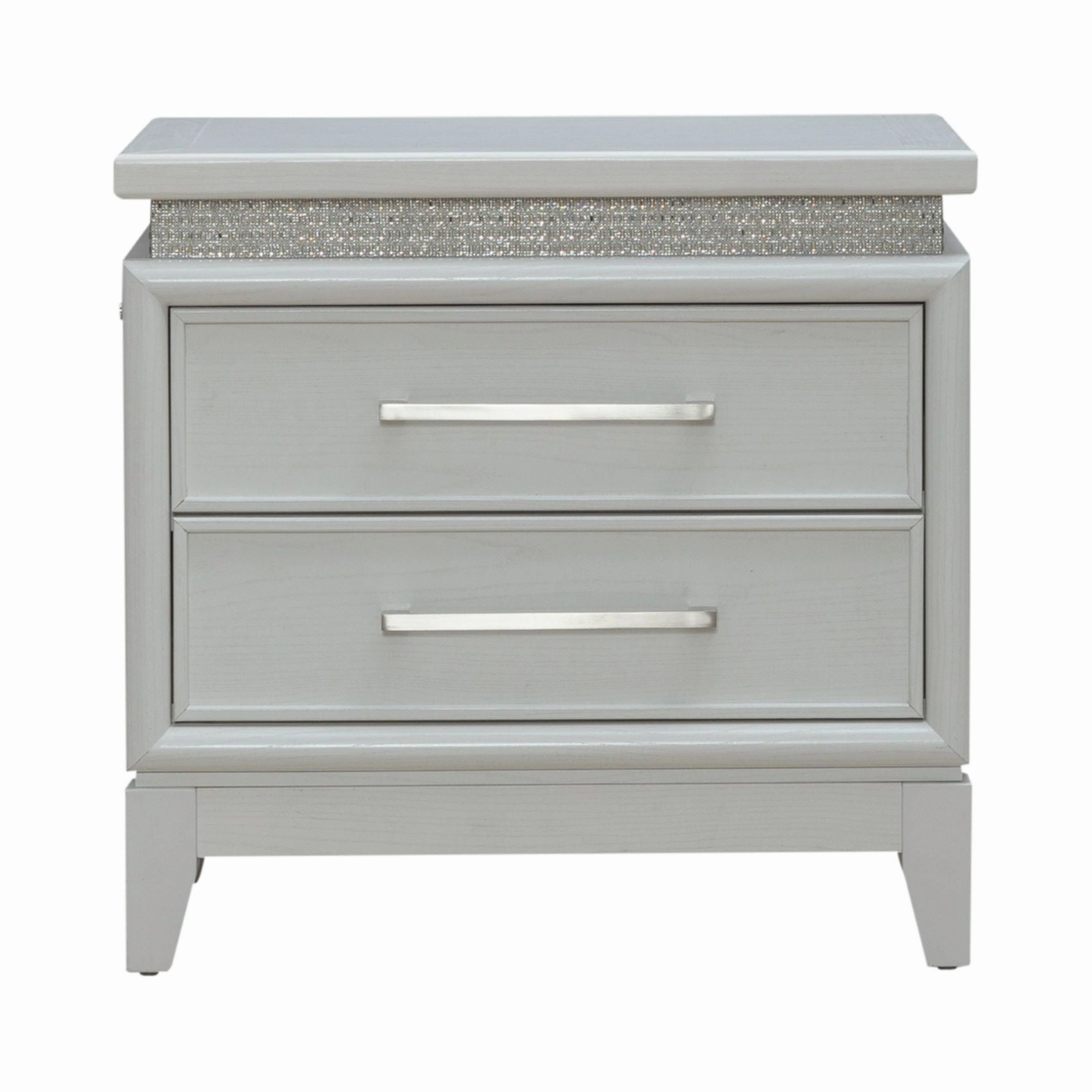 Reflections Night Table - White