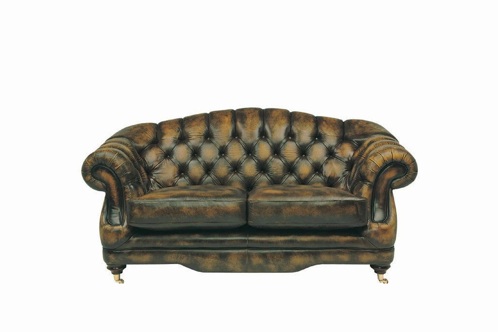 Regent | 2 Seater Sofa | Antique Gold