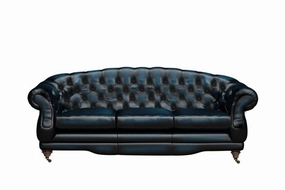 Regent | 3 Seater Sofa | Antique Blue