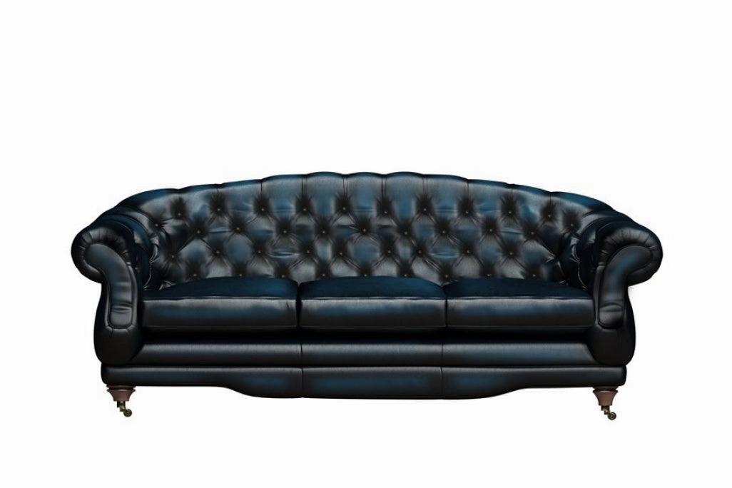 Regent | 3 Seater Sofa | Antique Blue