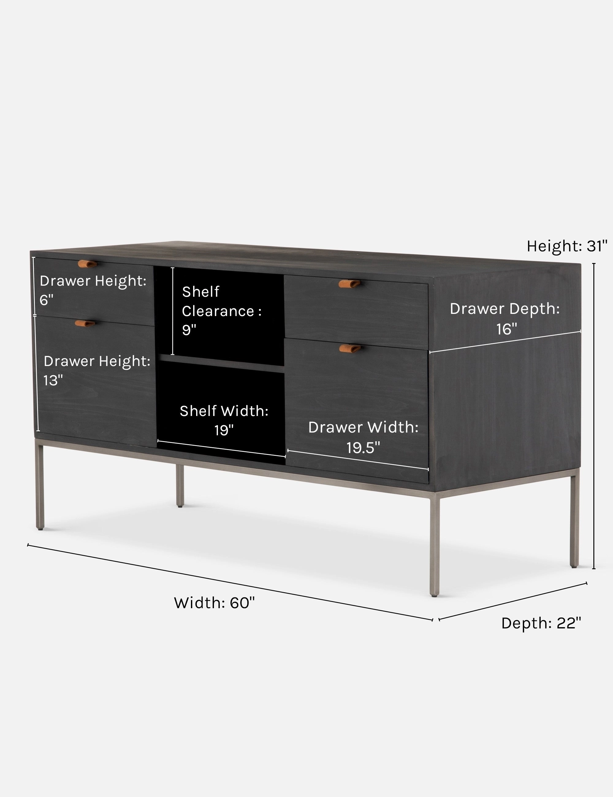 Rosamonde Filing Sideboard