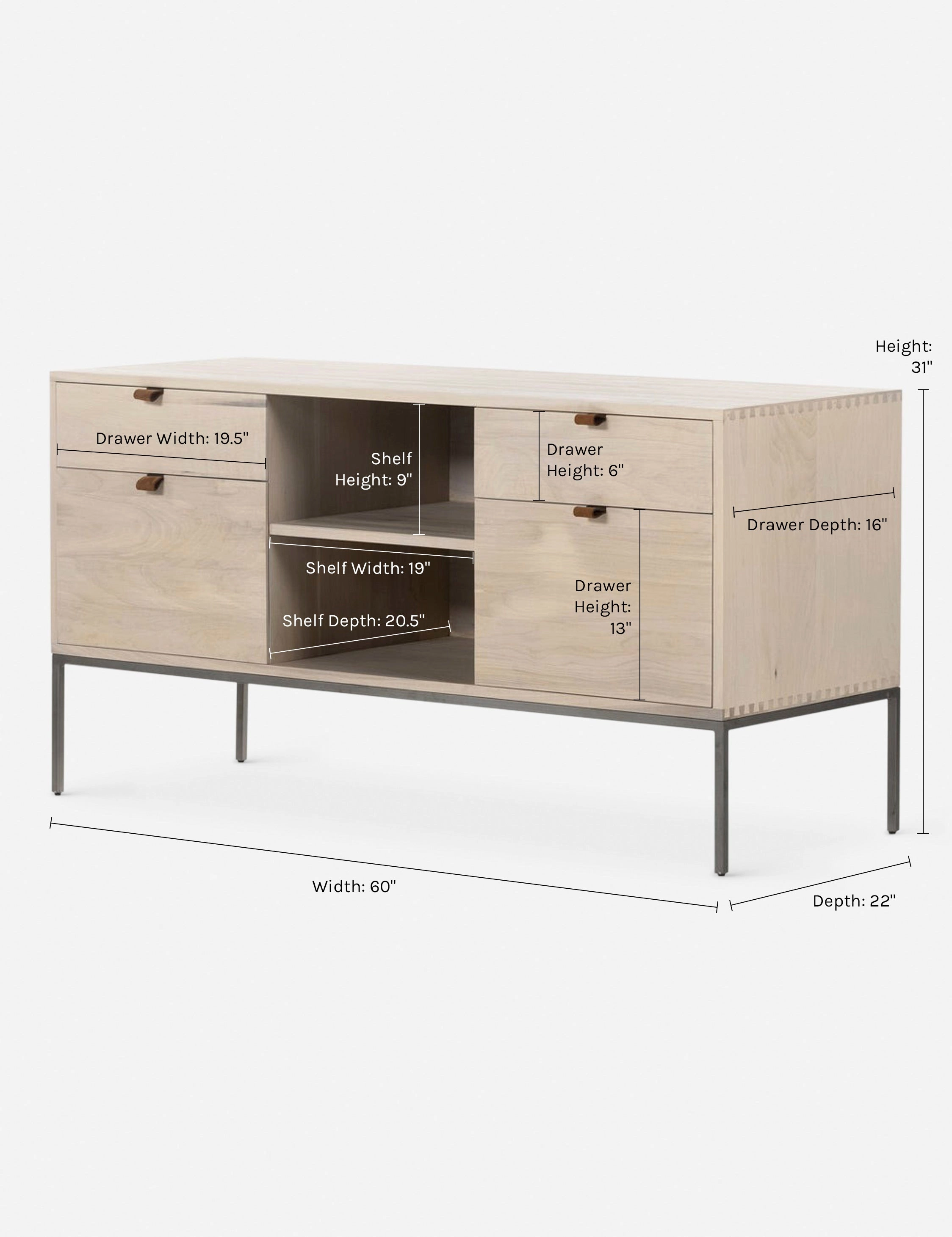 Rosamonde Filing Sideboard
