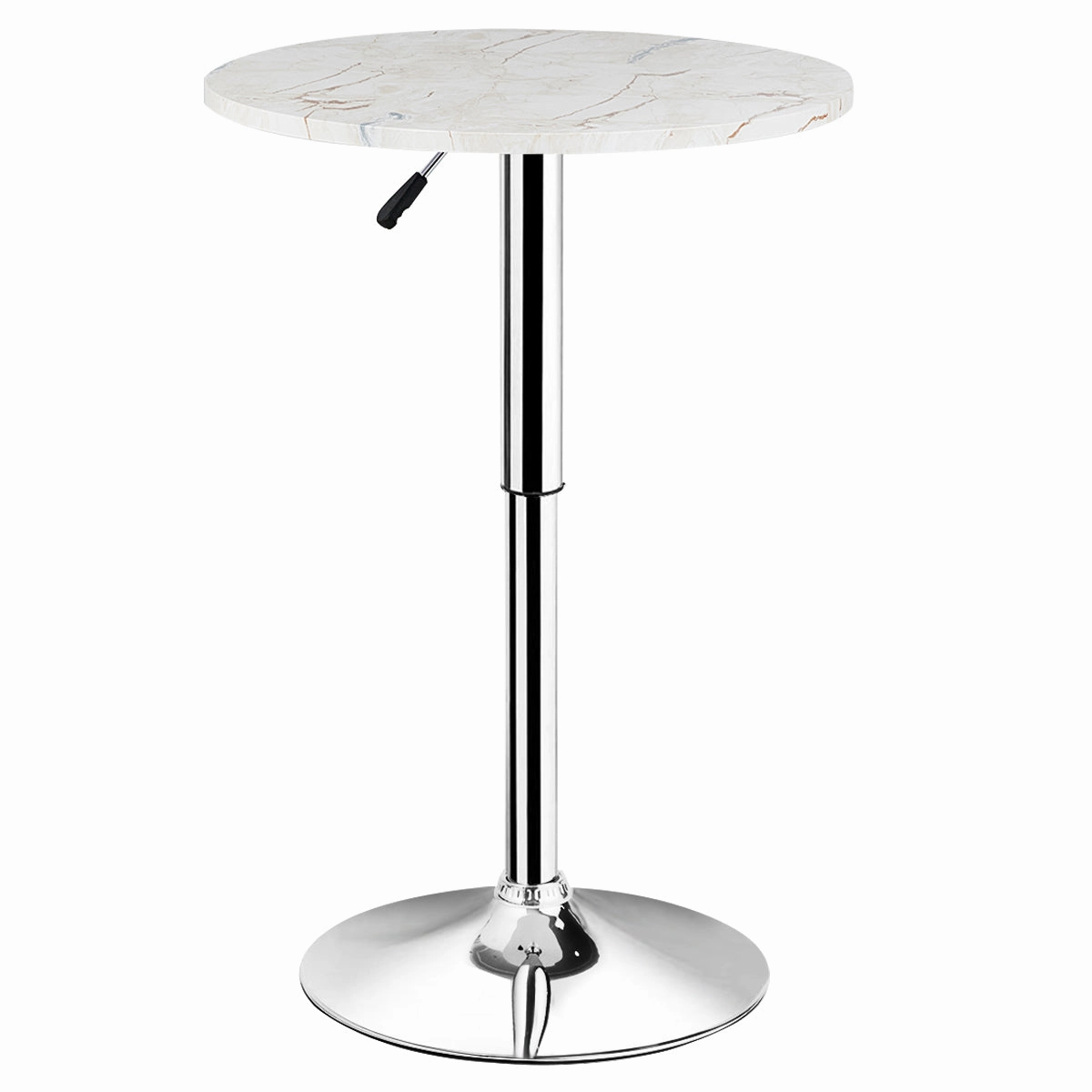 Round Pub Table Height Adjustable, 360 Swivel Cocktail Pub Table kitchen towel, placemats