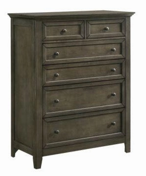 San Mateo 5-Piece King Storage Bedroom Package - Pewter