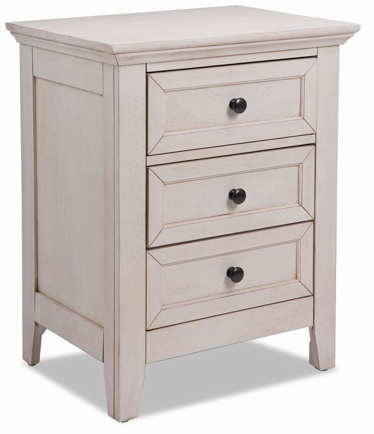 San Mateo 6-Piece Full Storage Bedroom Package - Antique White